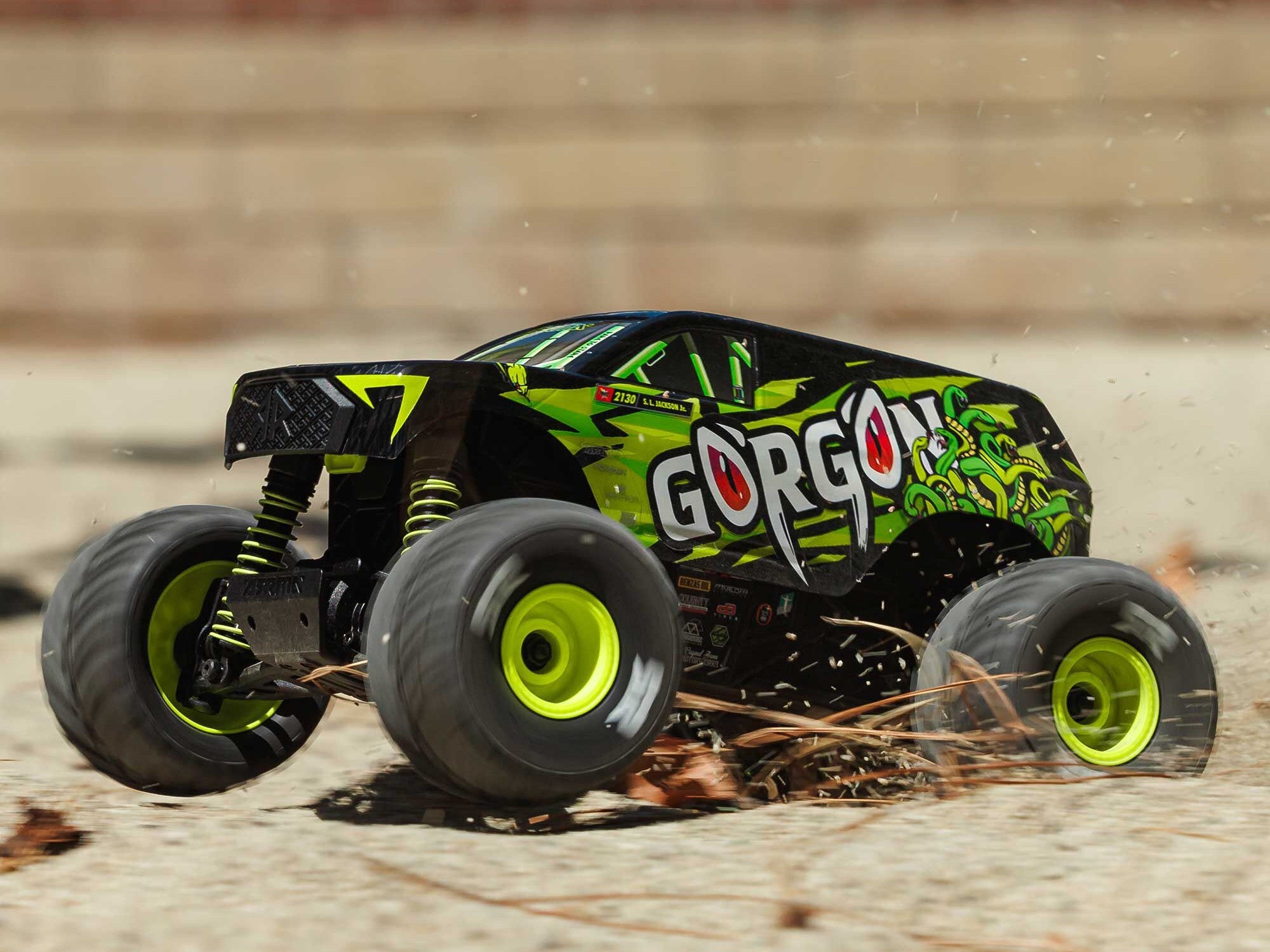 Arrma 1/16 GORGON GROM 4X4 RTR Monster Truck Yellow