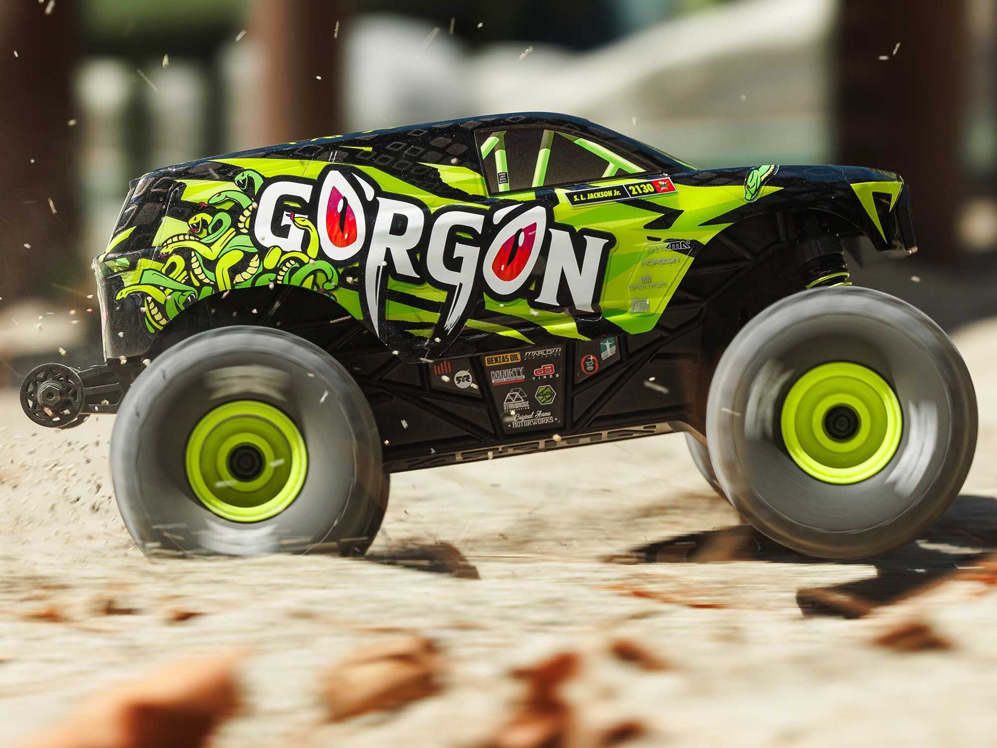 Arrma 1/16 GORGON GROM 4X4 RTR Monster Truck Yellow