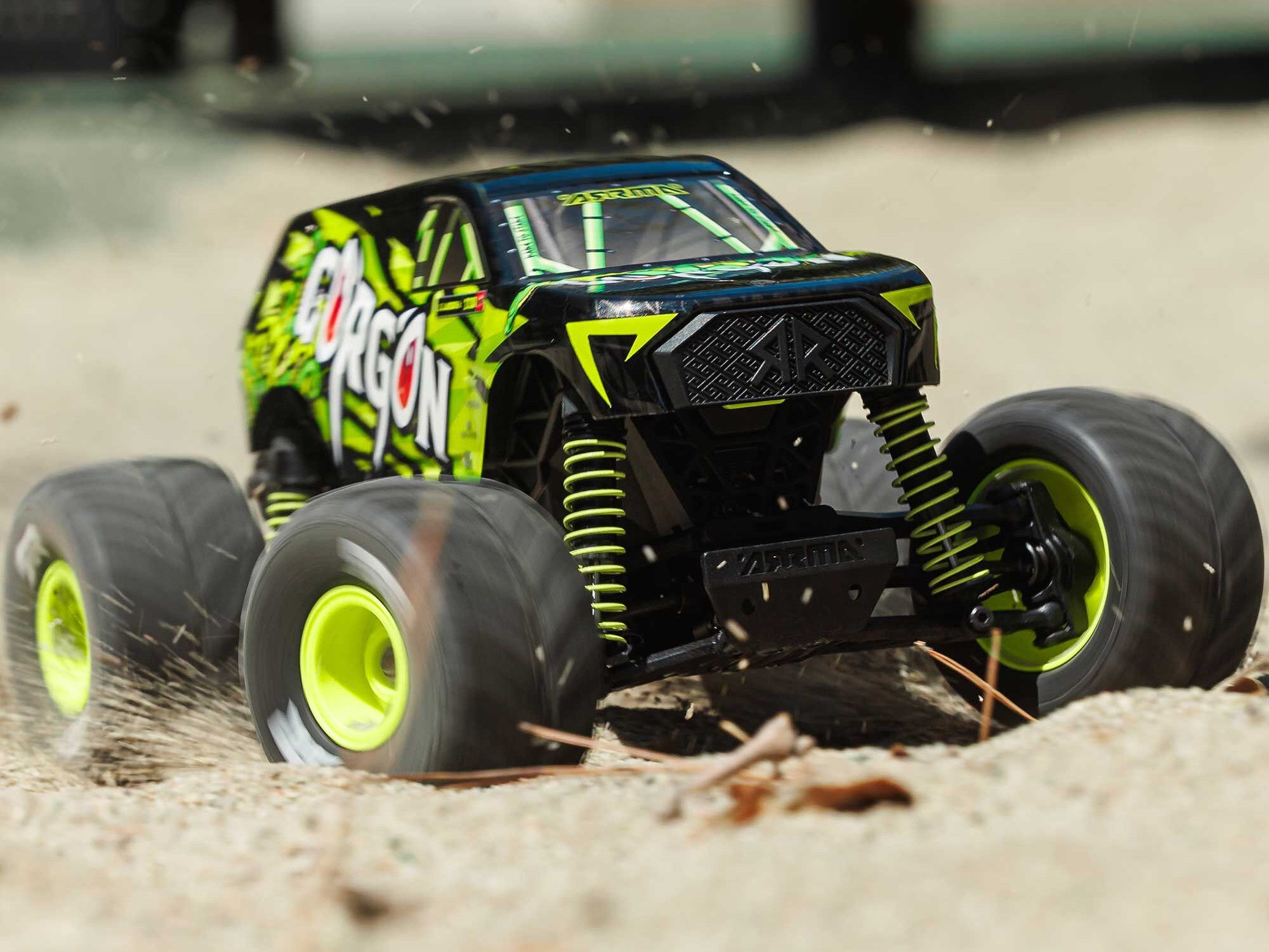 Arrma 1/16 GORGON GROM 4X4 RTR Monster Truck Yellow