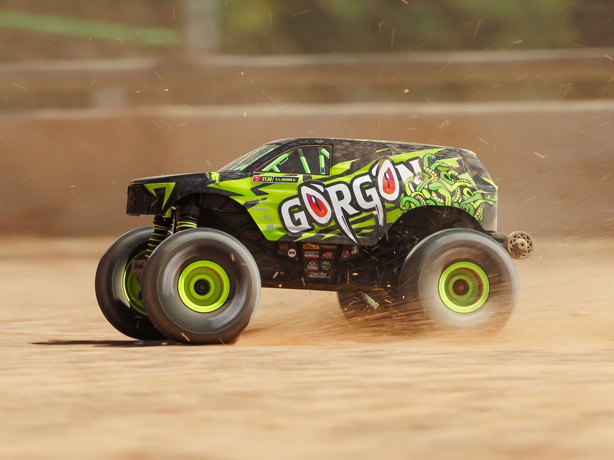 Arrma 1/16 GORGON GROM 4X4 RTR Monster Truck Yellow