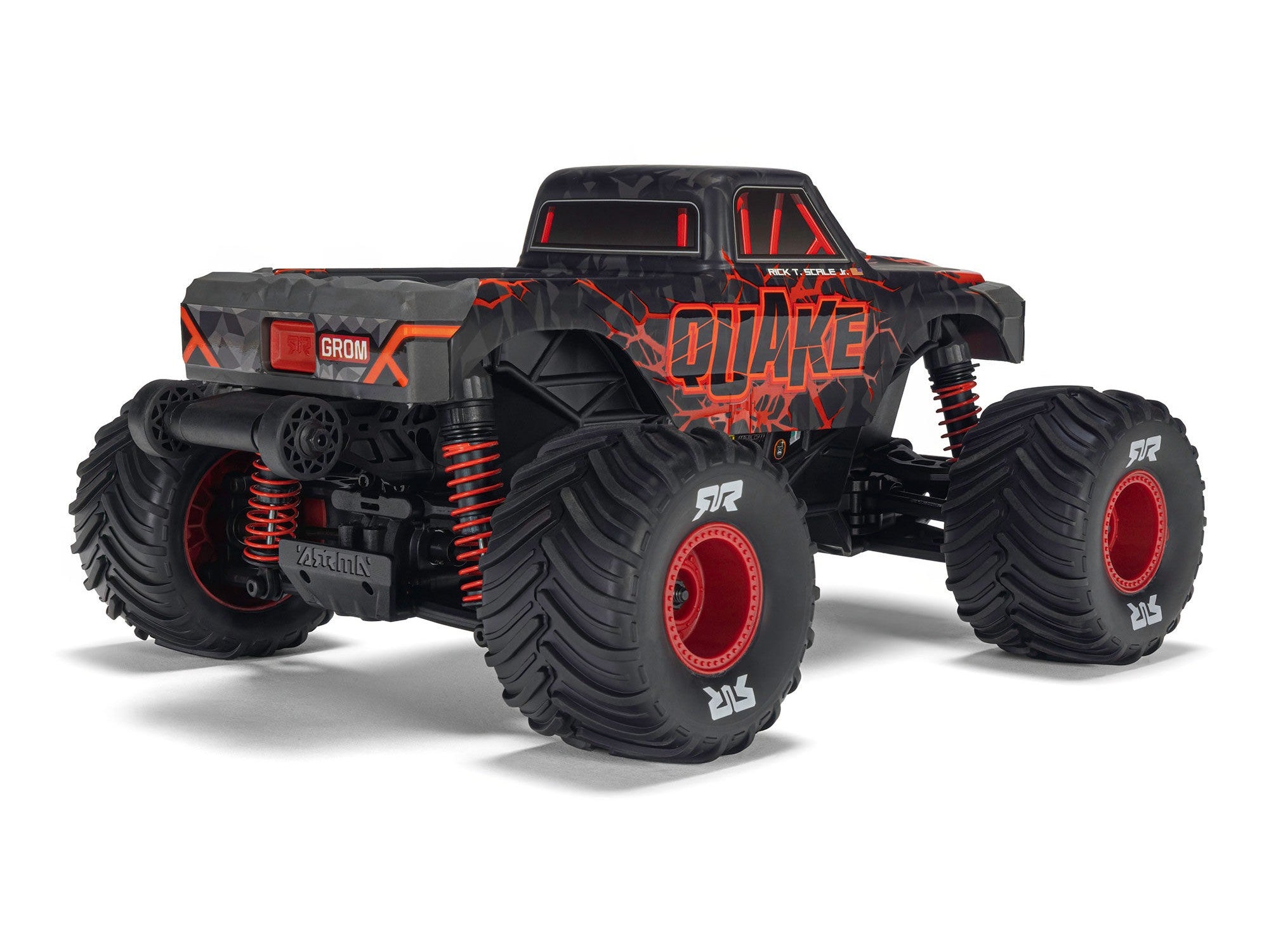 Arrma 1/16 Quake Grom 4X4 Rtr Monster Truck Red C-ARA2137T1
