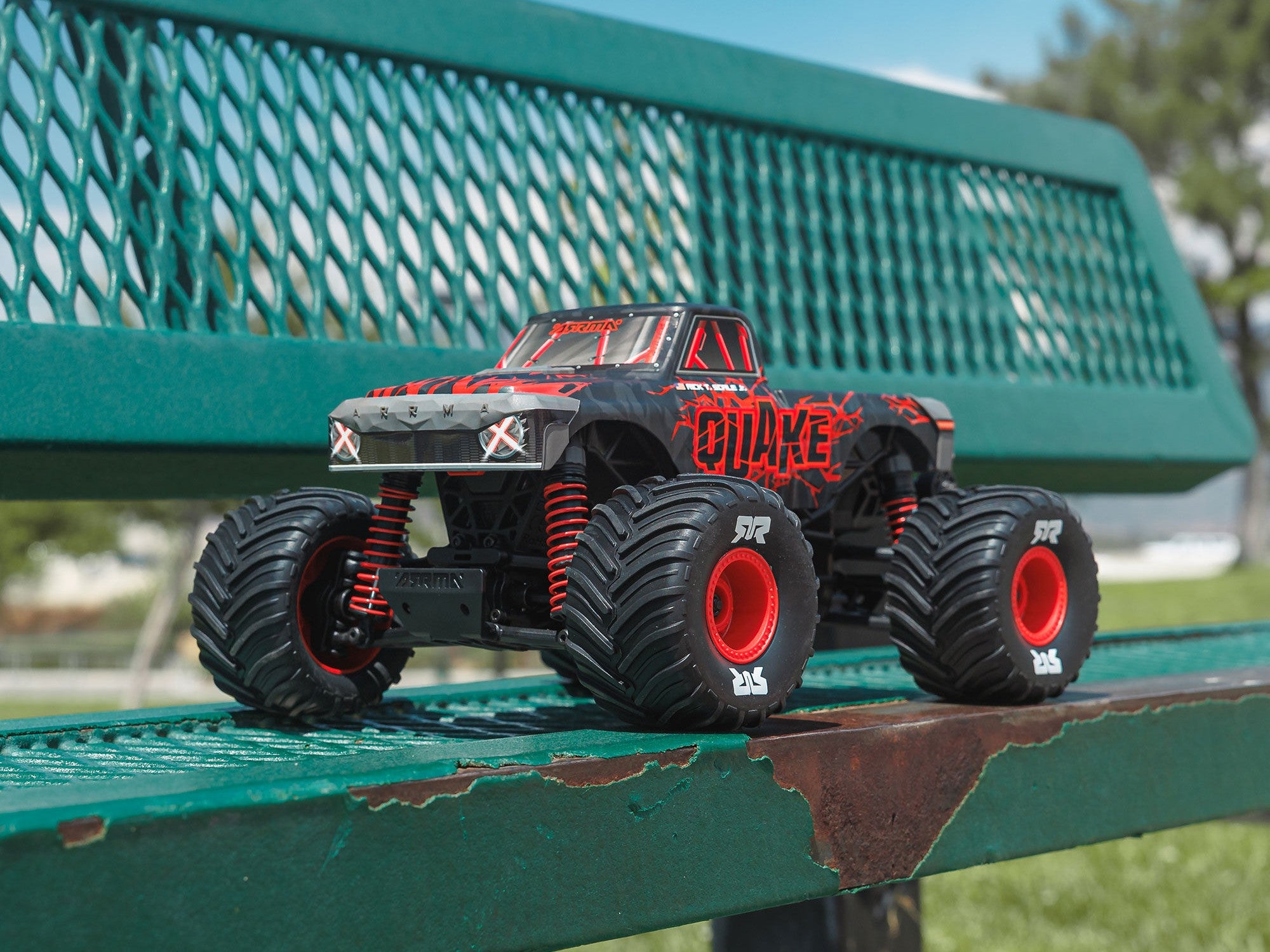Arrma 1/16 Quake Grom 4X4 Rtr Monster Truck Red C-ARA2137T1