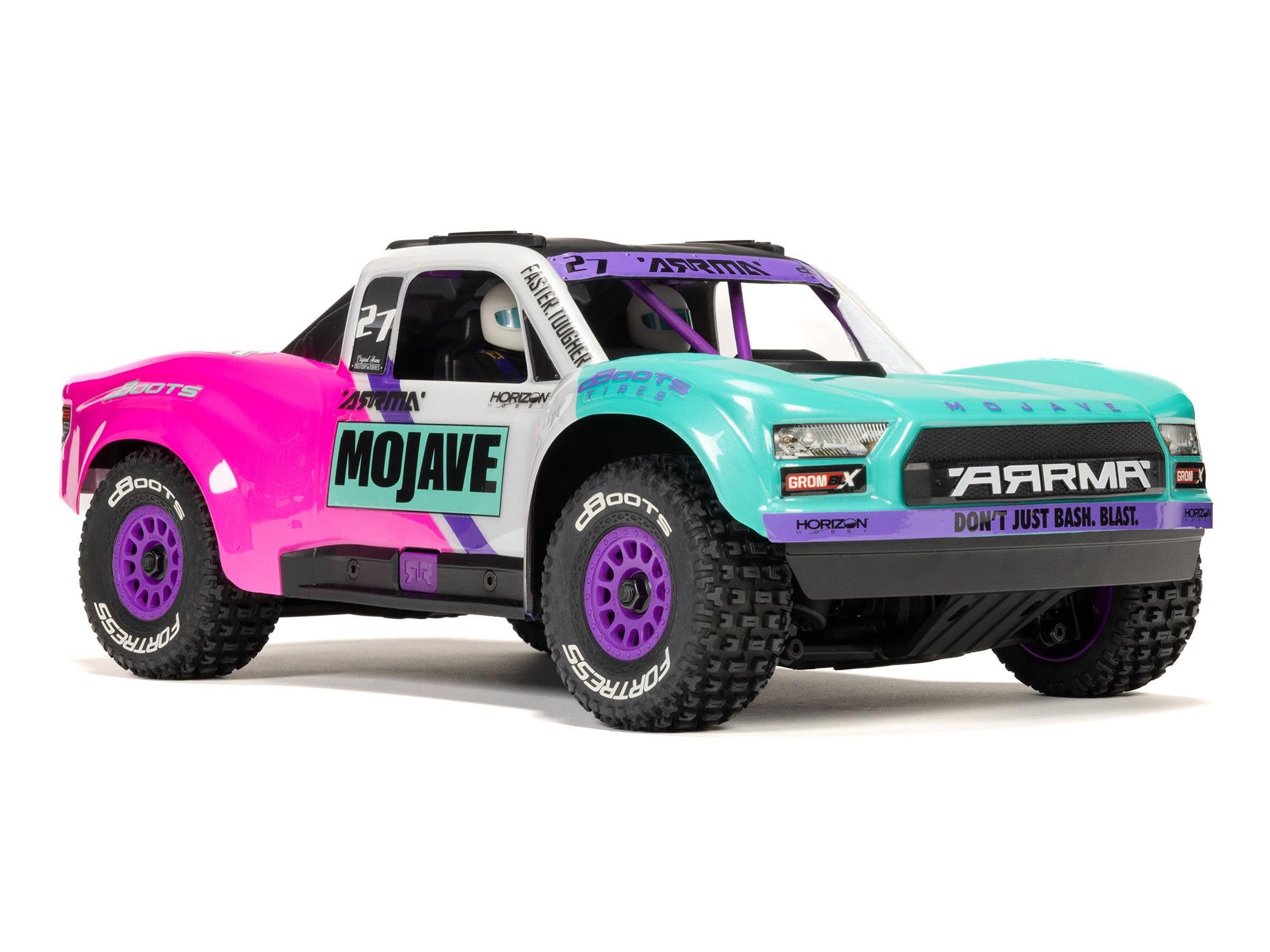 1/18 Mojave Grom 223S Blx 4X4 Dt With Batt/Charger Teal C-ARA2304ST1