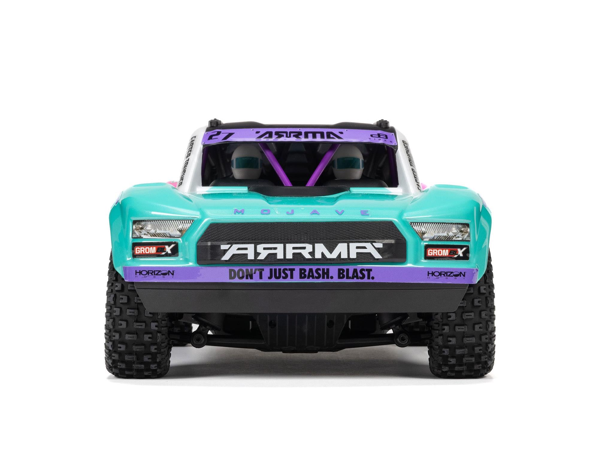 1/18 Mojave Grom 223S Blx 4X4 Dt With Batt/Charger Teal C-ARA2304ST1