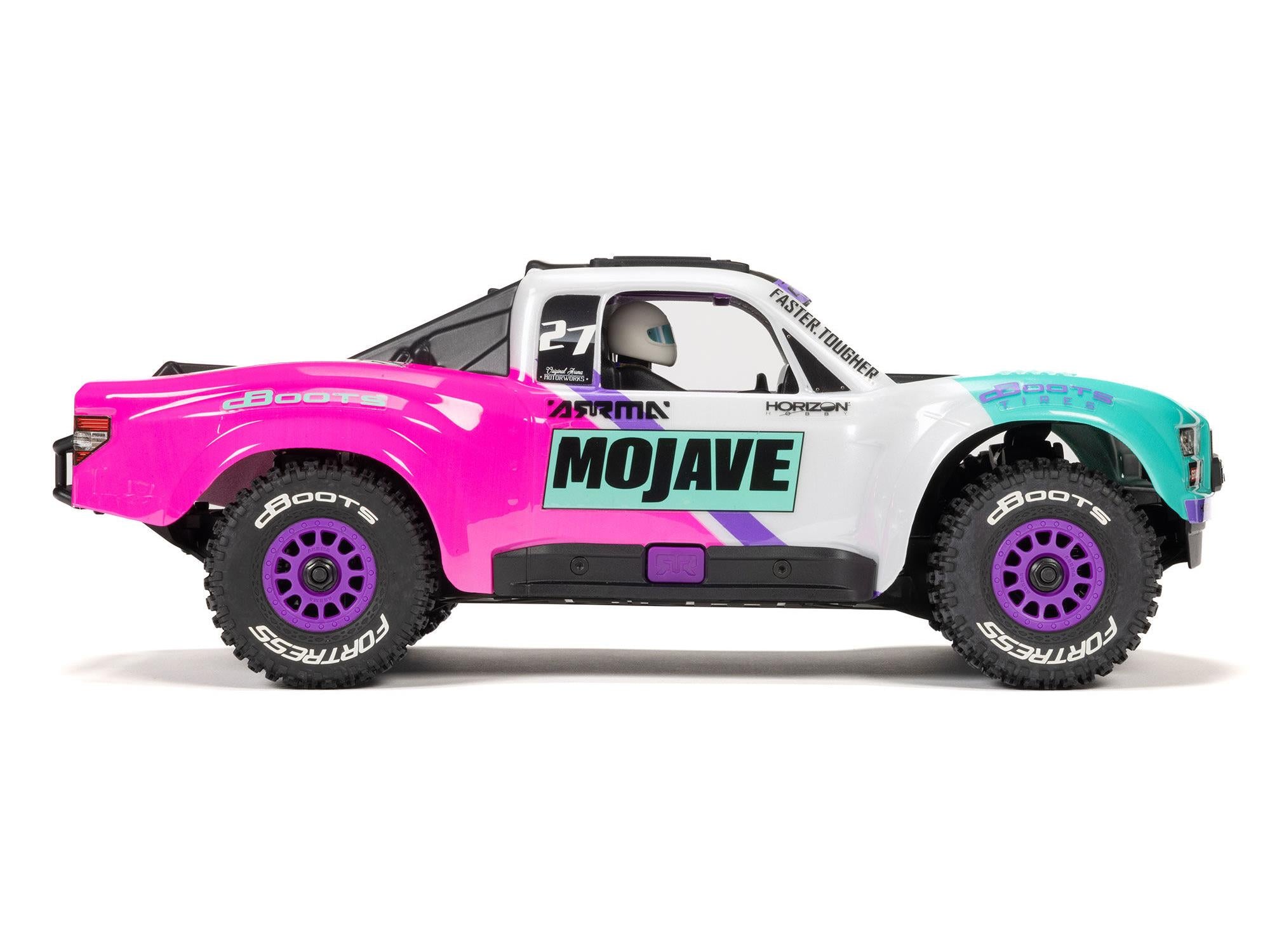 1/18 Mojave Grom 223S Blx 4X4 Dt With Batt/Charger Teal C-ARA2304ST1