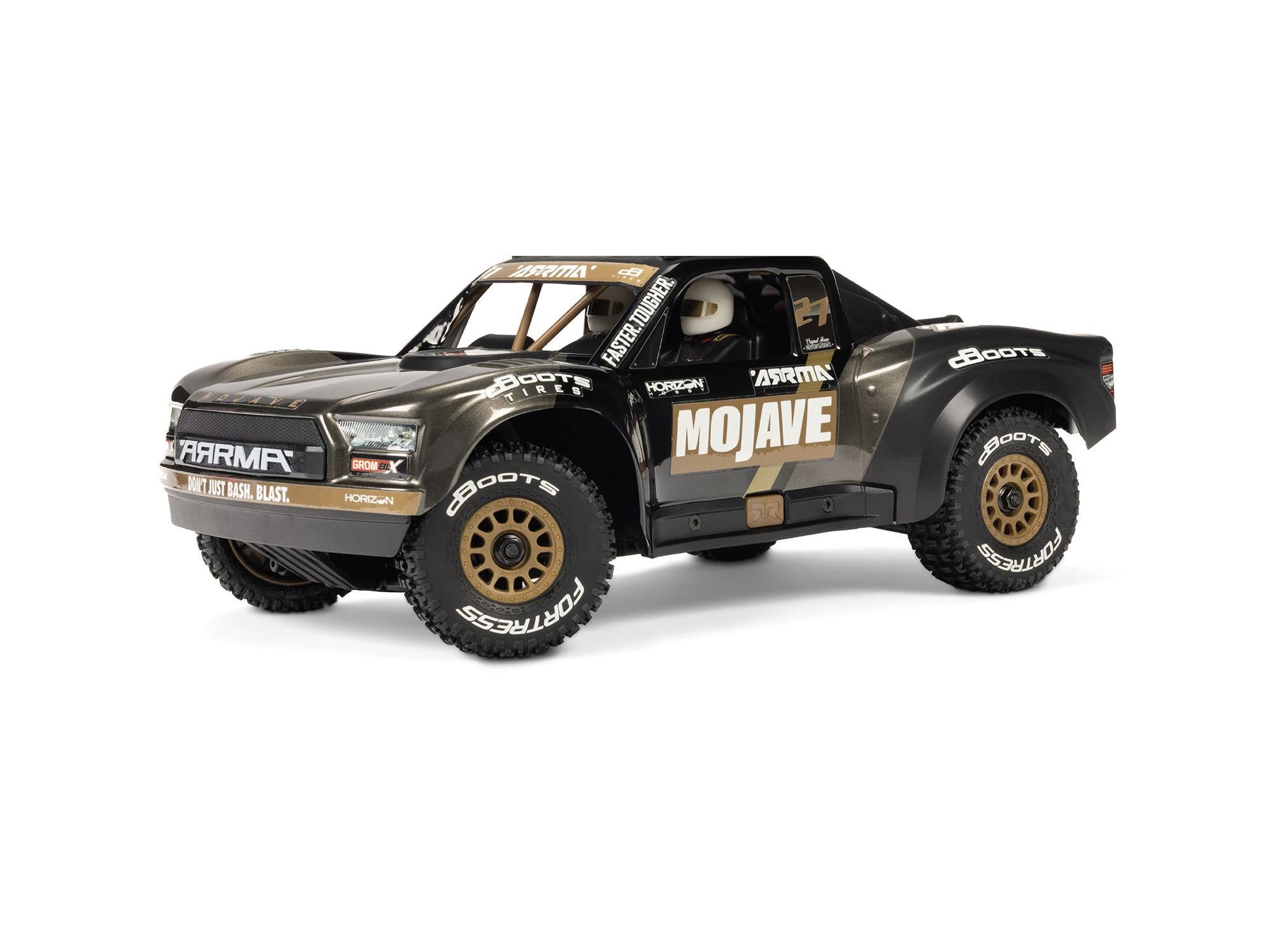 1/18 Mojave Grom 223S Blx 4X4 Dt (No Batt/Charger) Black C-ARA2304T1