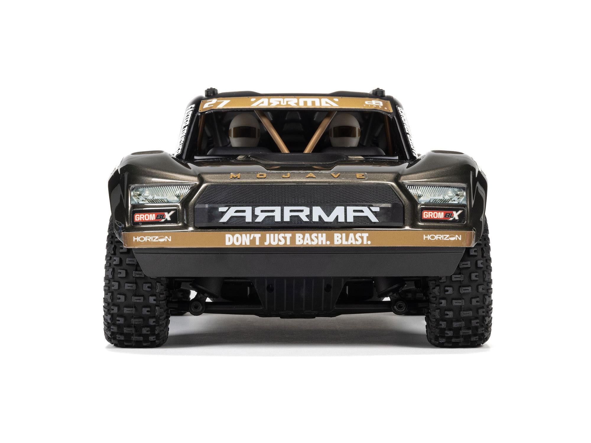 1/18 Mojave Grom 223S Blx 4X4 Dt (No Batt/Charger) Black C-ARA2304T1