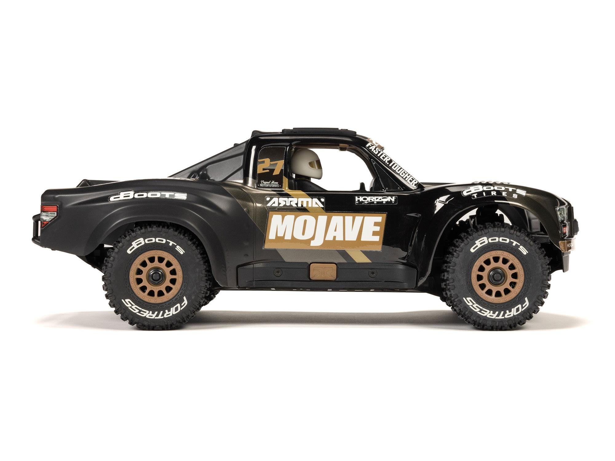 1/18 Mojave Grom 223S Blx 4X4 Dt (No Batt/Charger) Black C-ARA2304T1