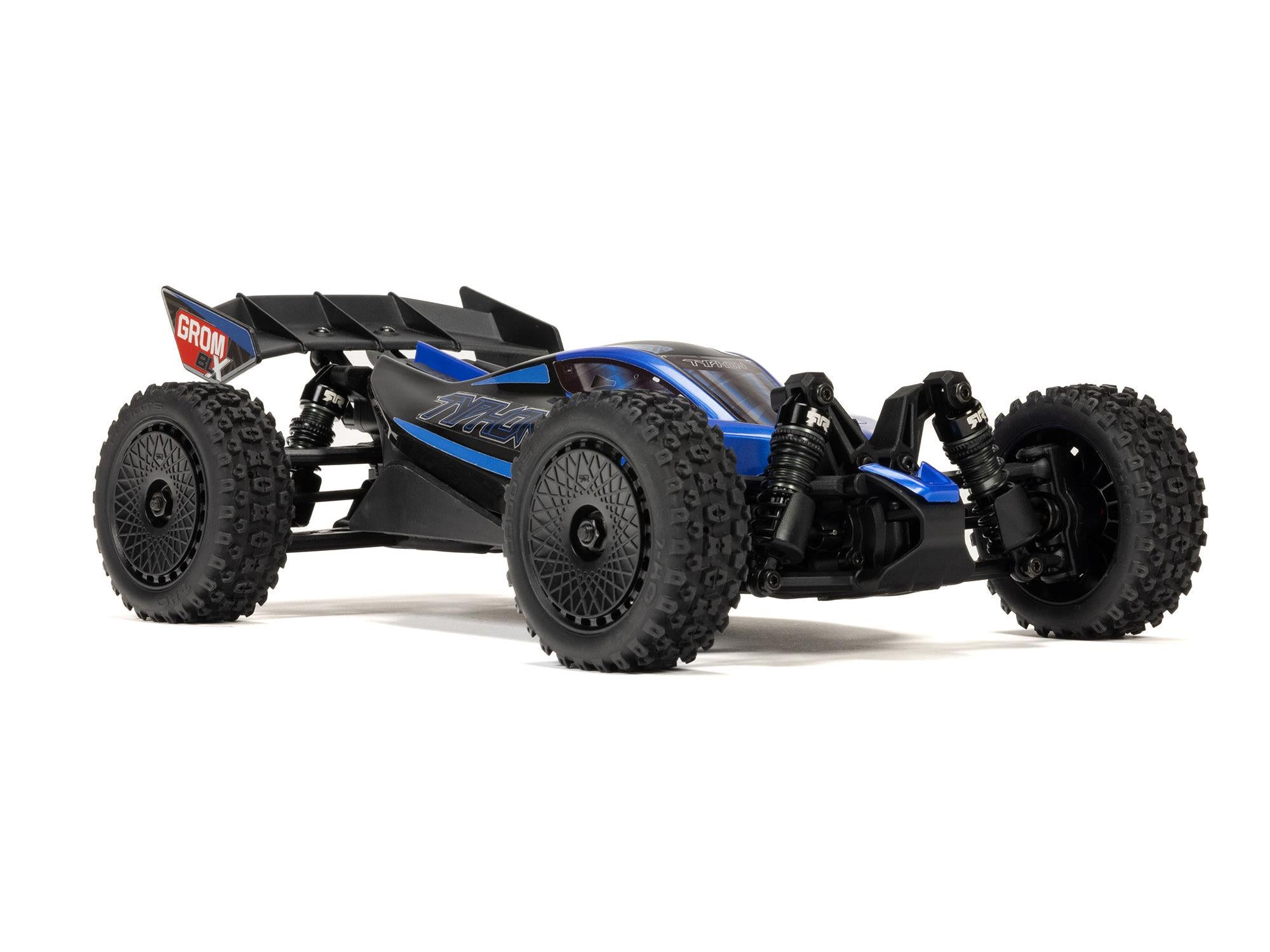 1/18 Typhon Grom 223S Blx 4X4 With Batt/Charger Blue C-ARA2306ST2