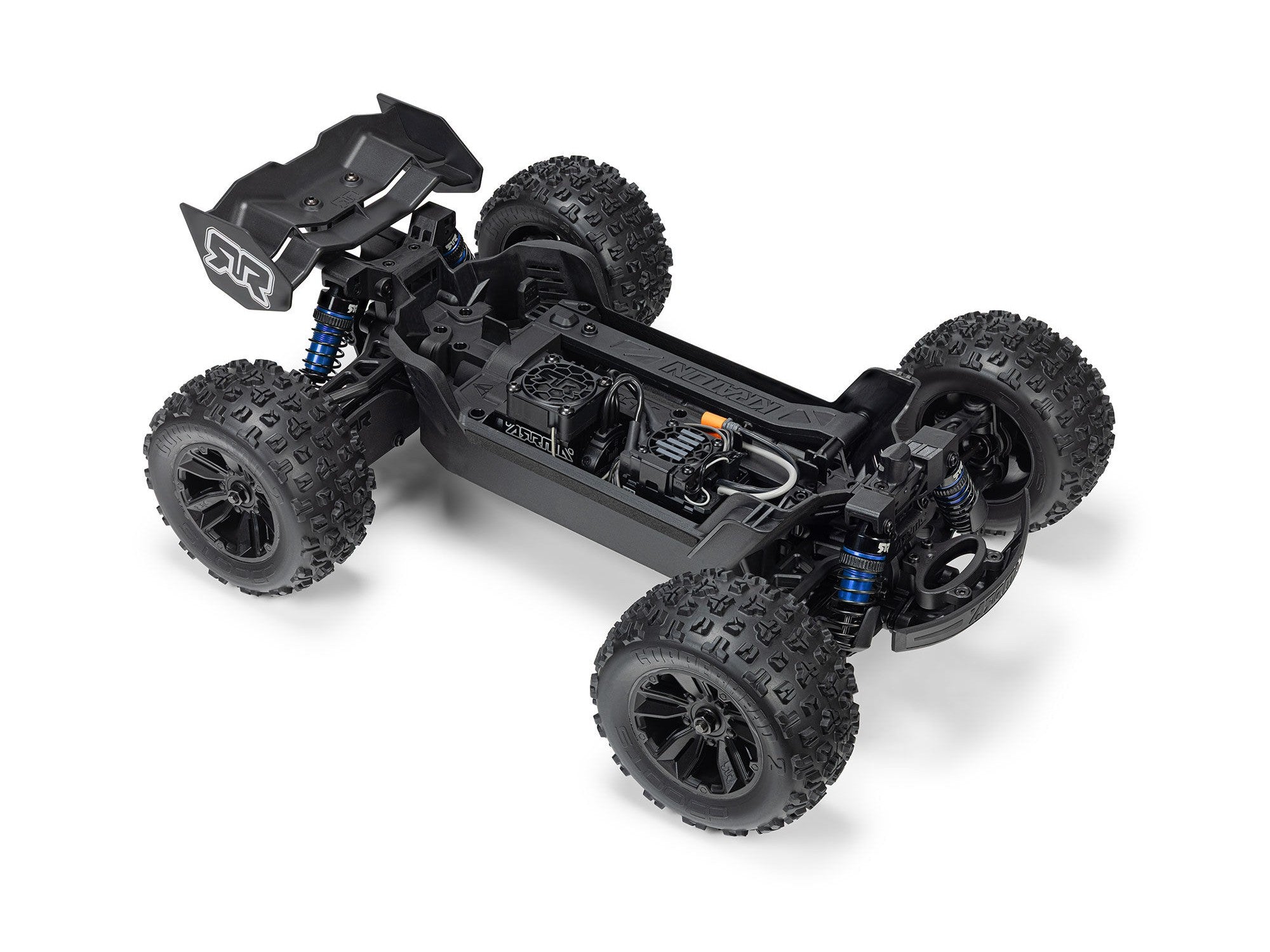 Arrma 1/16 Mini Kraton 3S Dsc 4X4 Rtr With Batt/Charg, Red/Blue C-ARA2508ST1