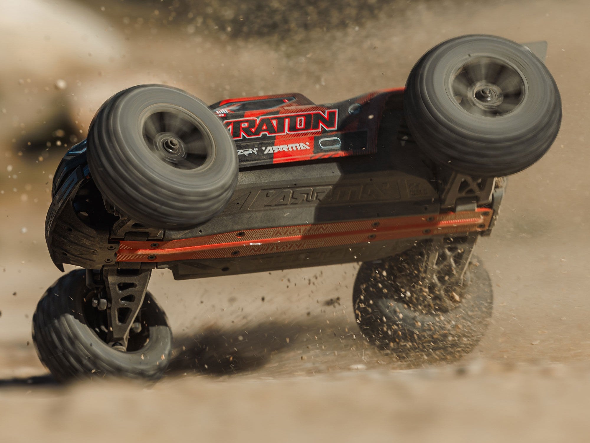 Arrma 1/16 Mini Kraton 3S Dsc 4X4 Rtr Speed Truck , Black/Red C-ARA2508T1