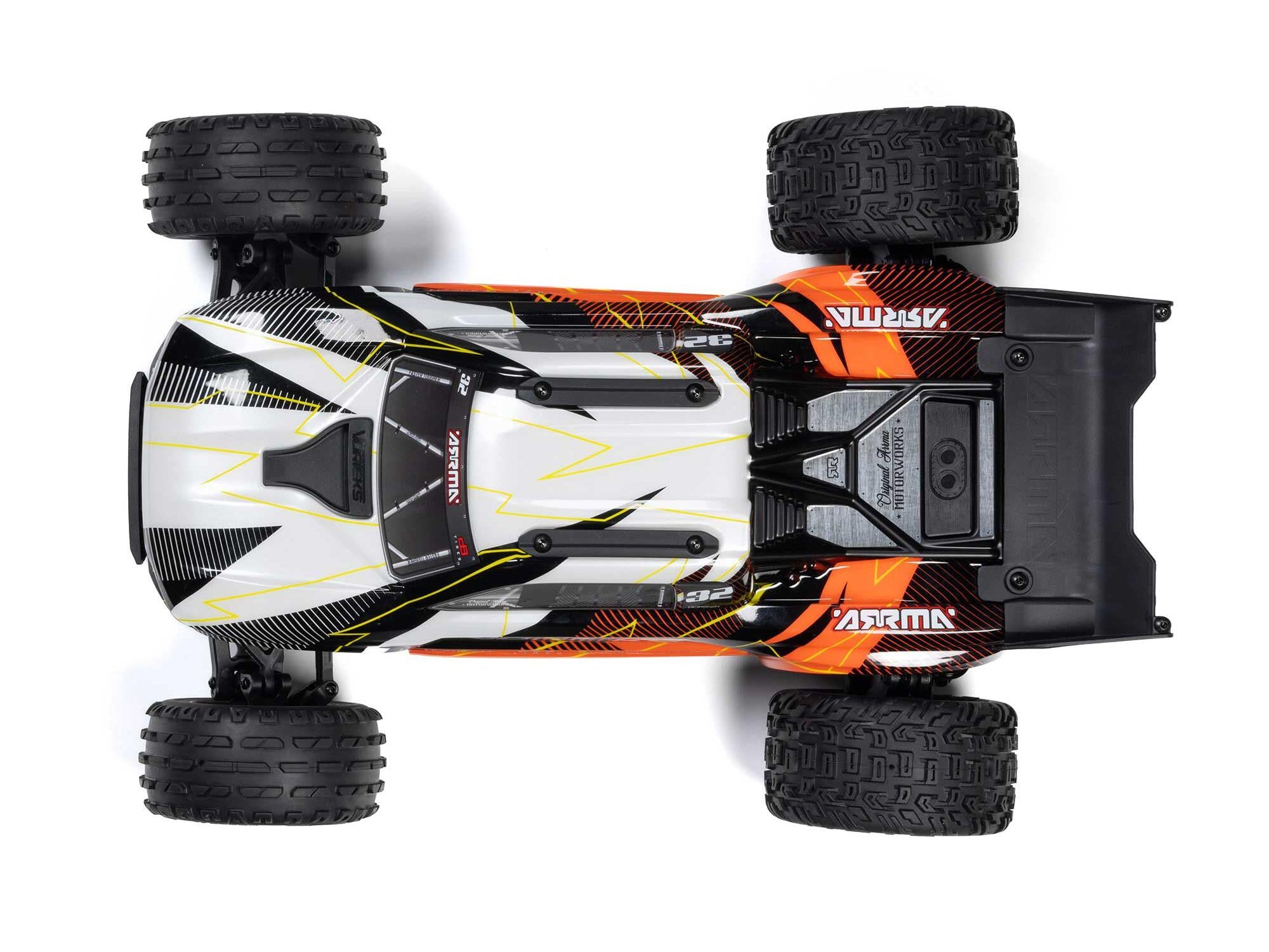 Arrma Vorteks 2WD (With Battery/Charger) Orange C-ARA3205ST1