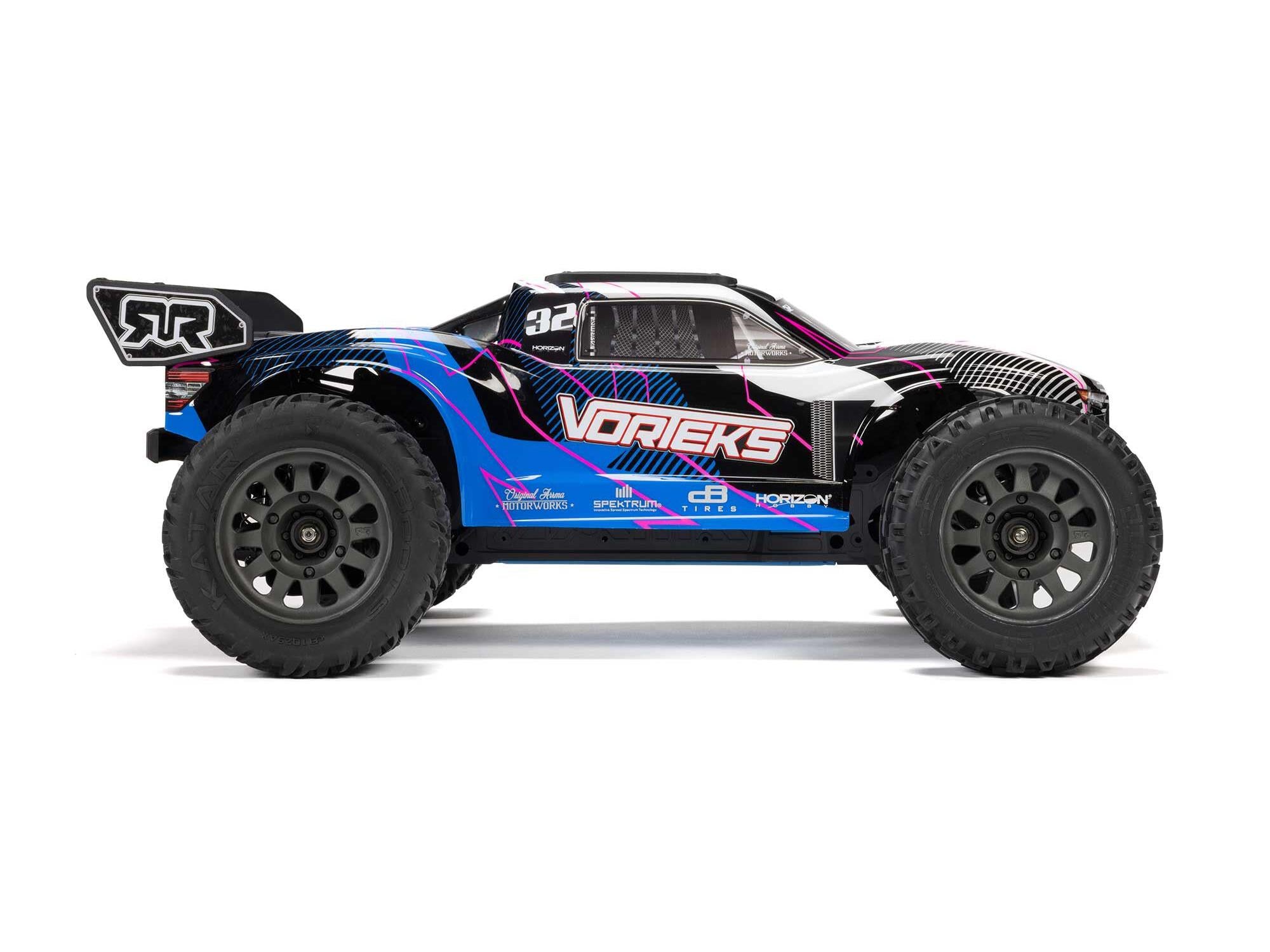 Arrma Vorteks 2WD (No Battery/Charger) Blue C-ARA3205T1