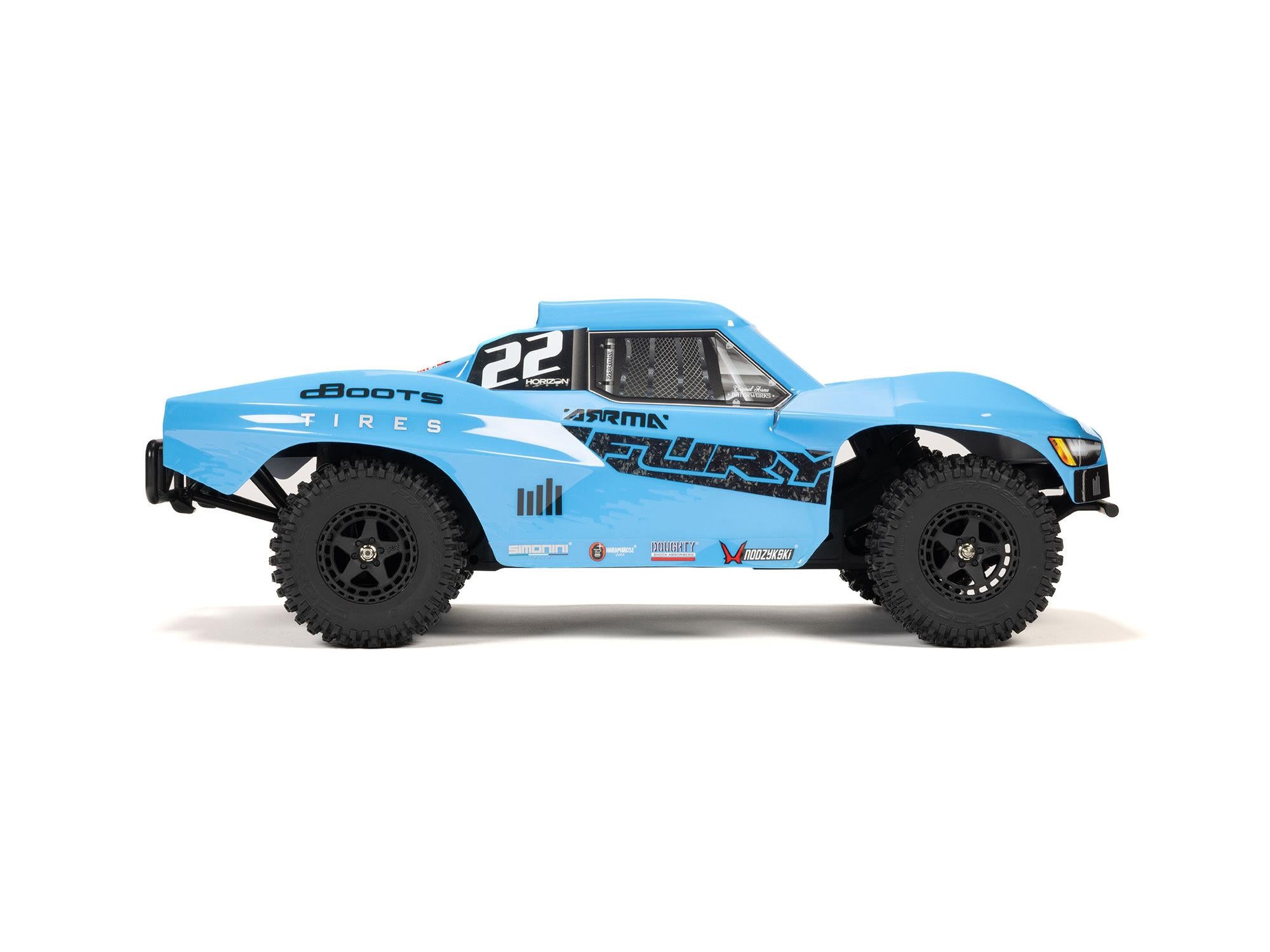 Arrma Fury 2WD  (No Battery/Charger) Green C-ARA3221T1