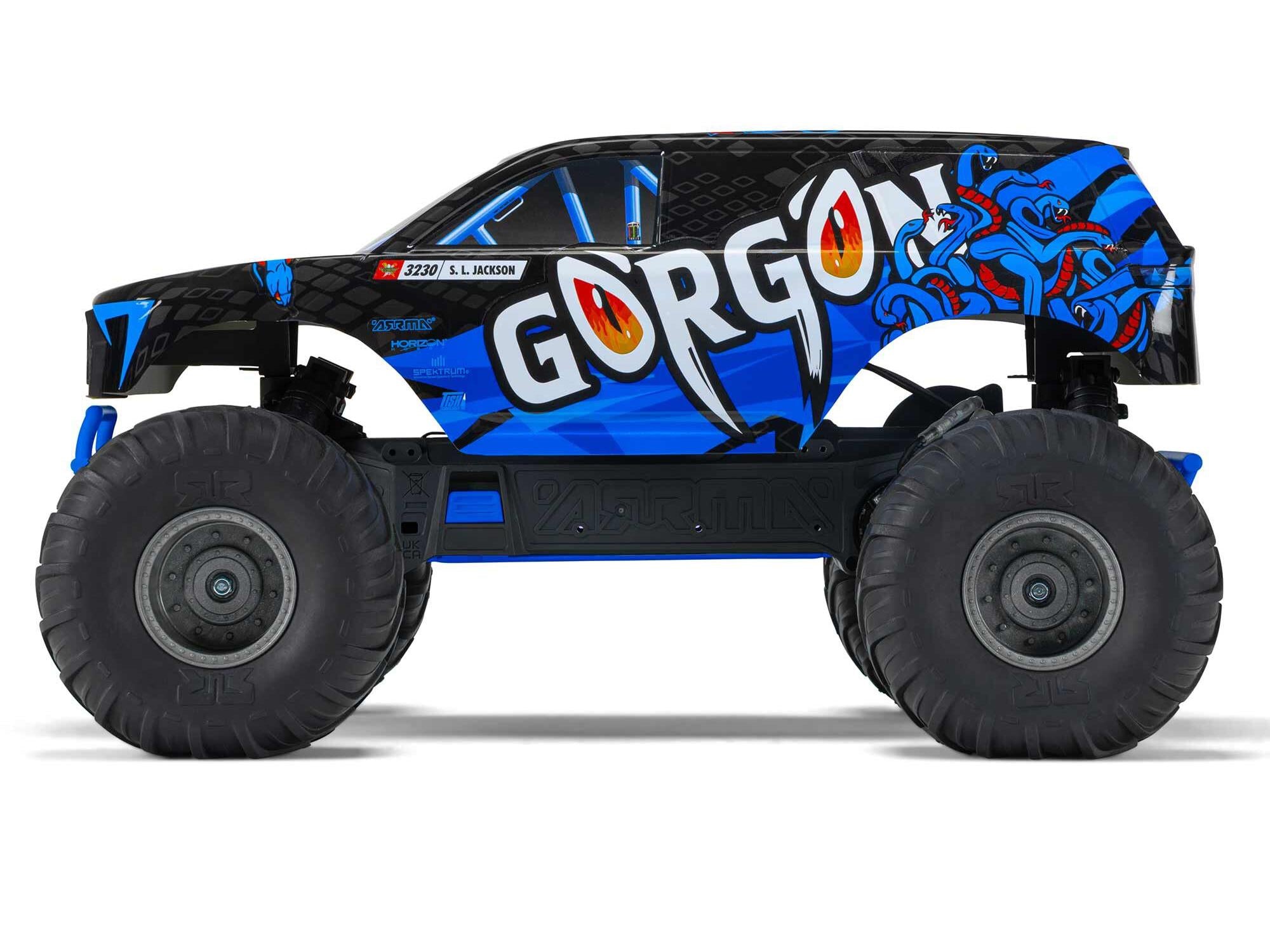 Gorgon 2wd MT 1/10th RTR (no Battery/Charger) Blue