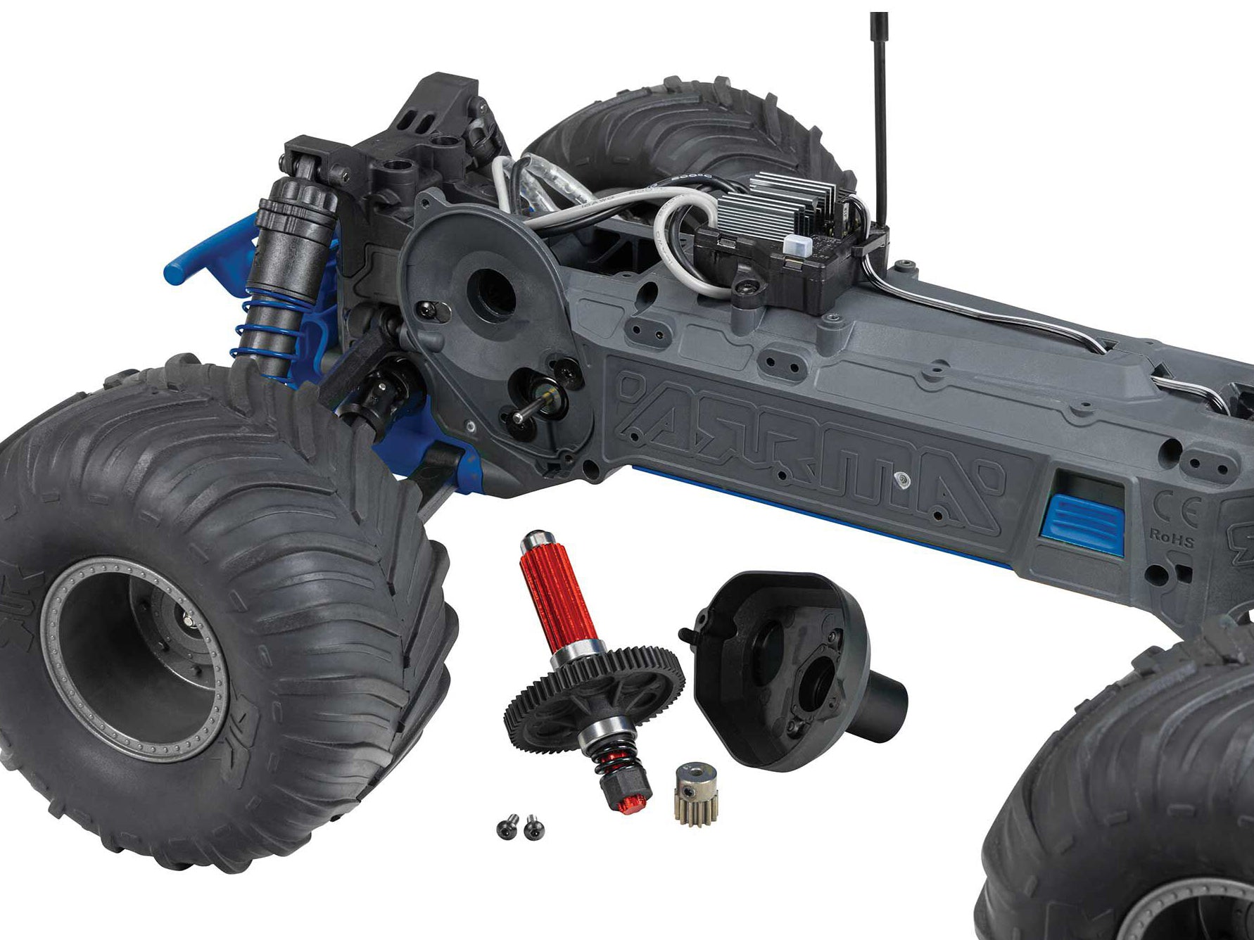 Gorgon 2wd MT 1/10th RTR (no Battery/Charger) Blue