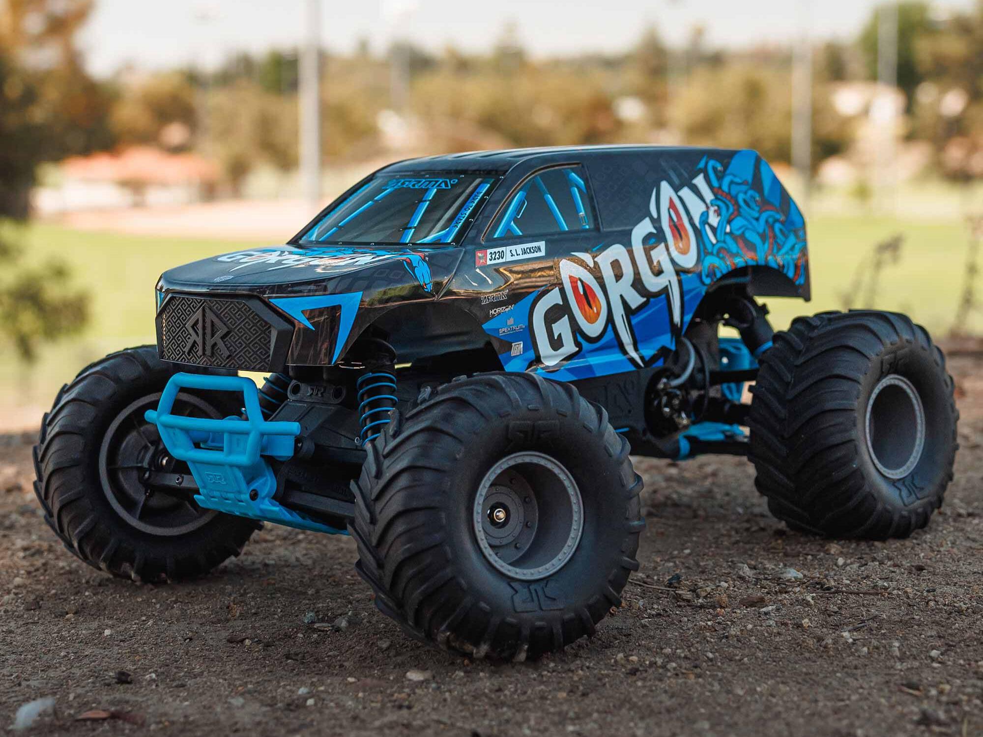 Gorgon 2wd MT 1/10th RTR (no Battery/Charger) Blue