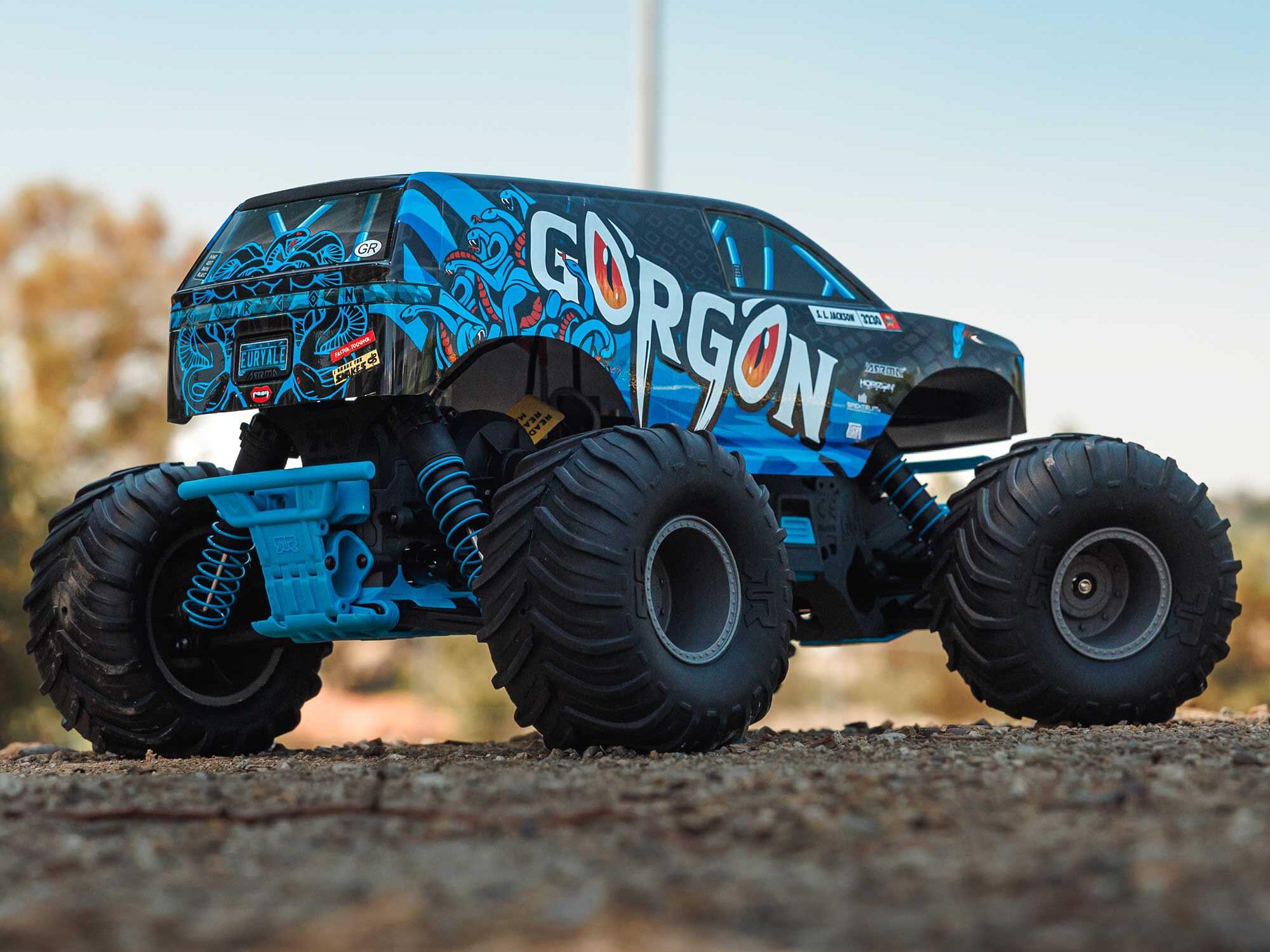 Gorgon 2wd MT 1/10th RTR (no Battery/Charger) Blue