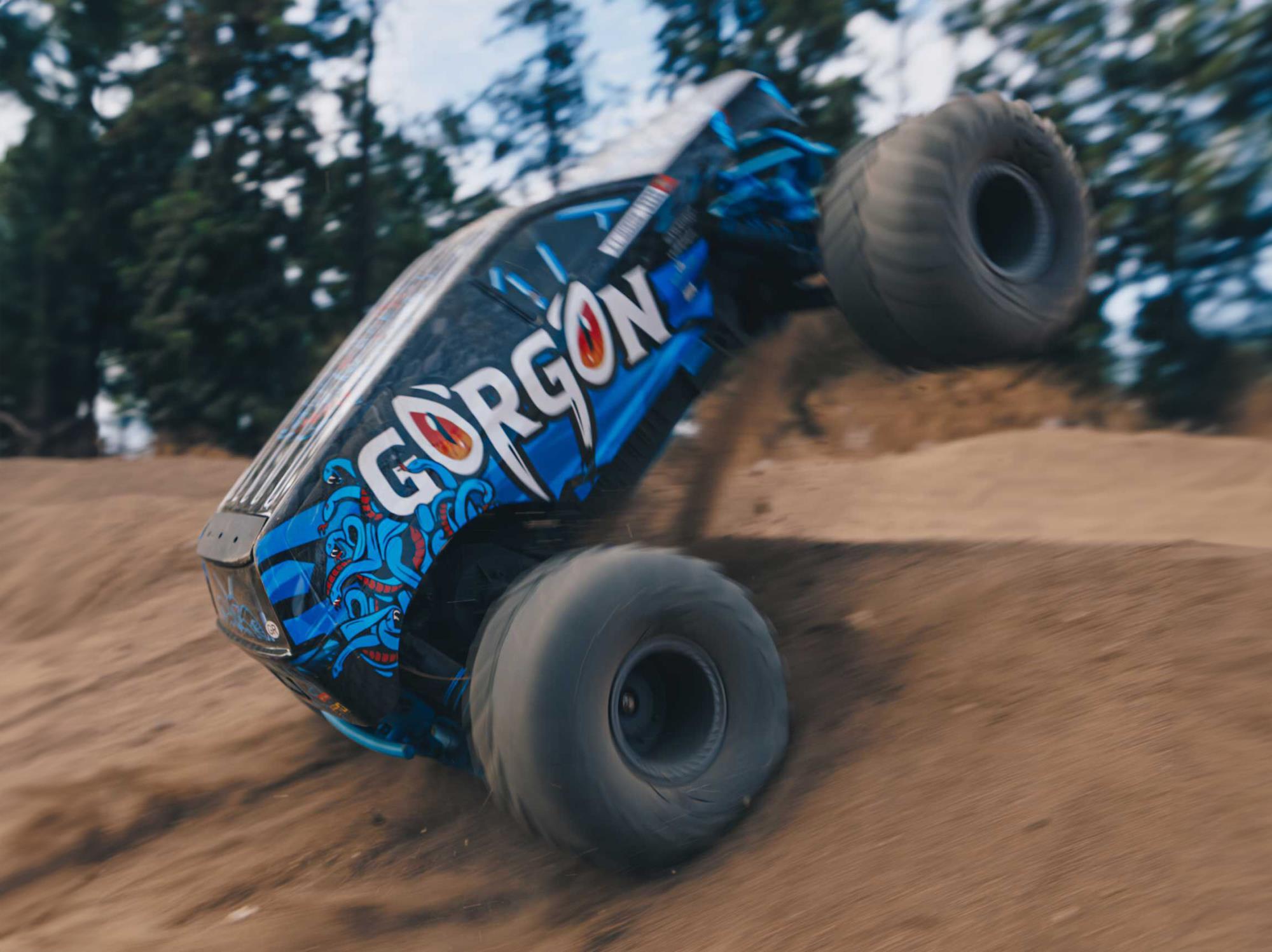 Gorgon 2wd MT 1/10th RTR (no Battery/Charger) Blue