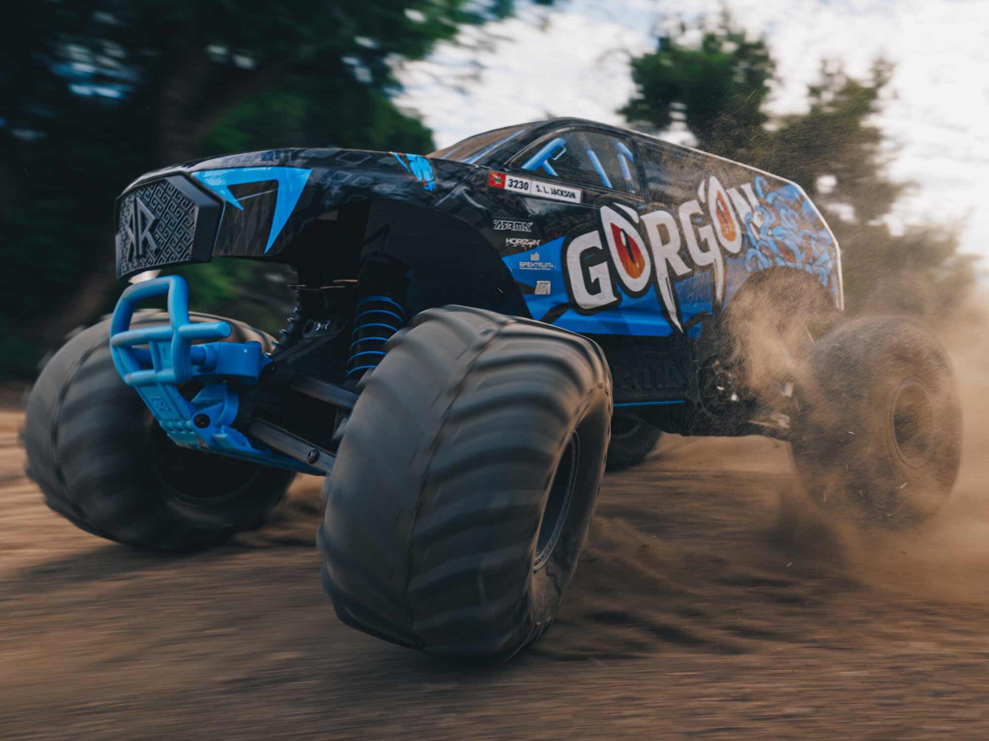 Gorgon 2wd MT 1/10th RTR (no Battery/Charger) Blue