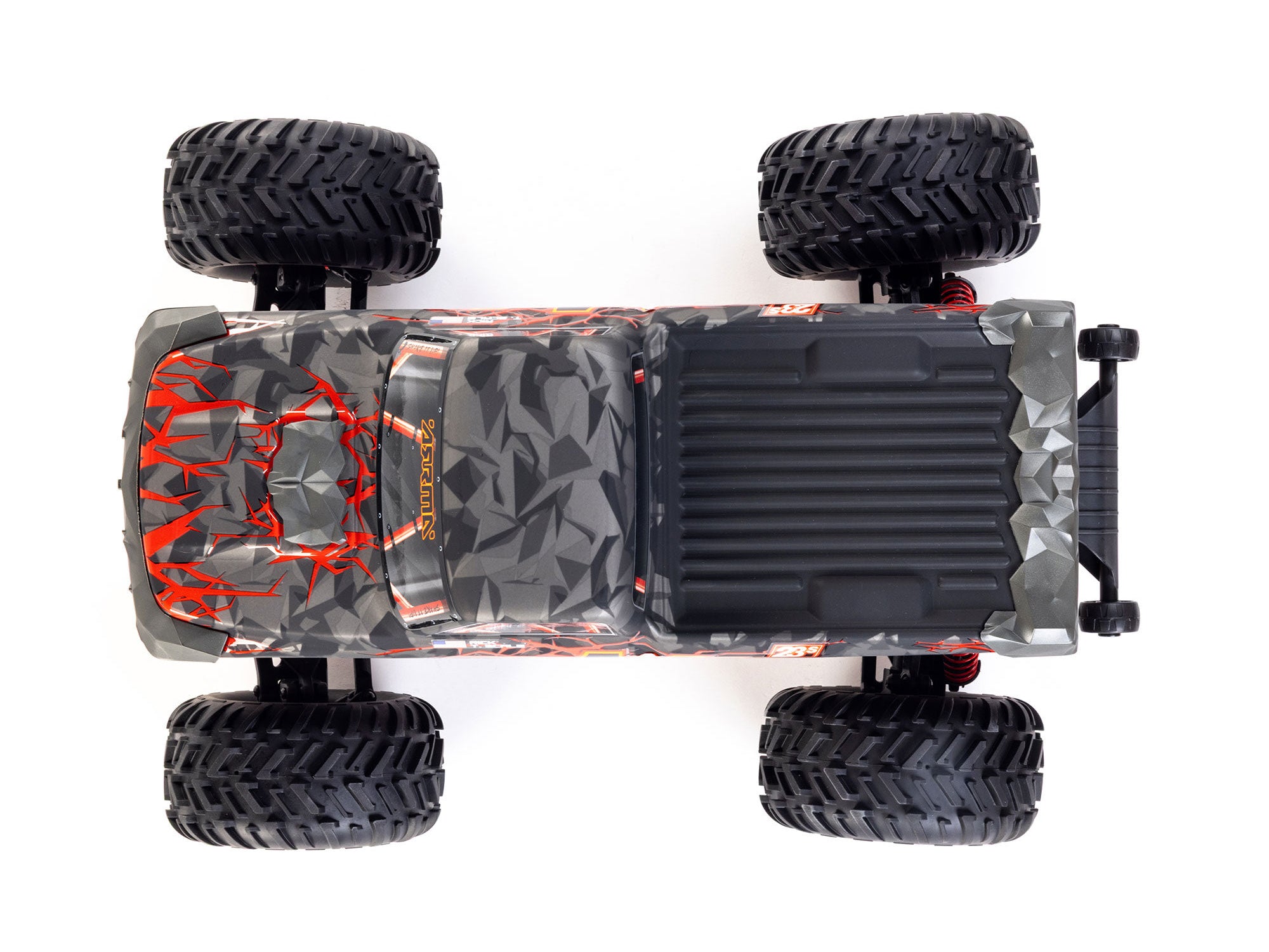 Arrma 1/10 QUAKE 223S DSC 2WD RTR Brushless Monster Truck - Red