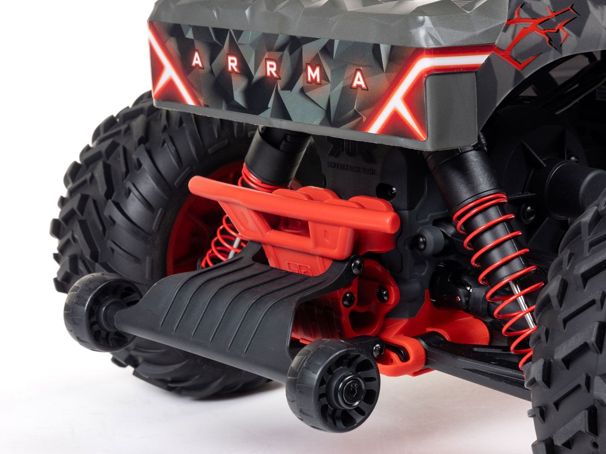 Arrma 1/10 QUAKE 223S DSC 2WD RTR Brushless Monster Truck - Red
