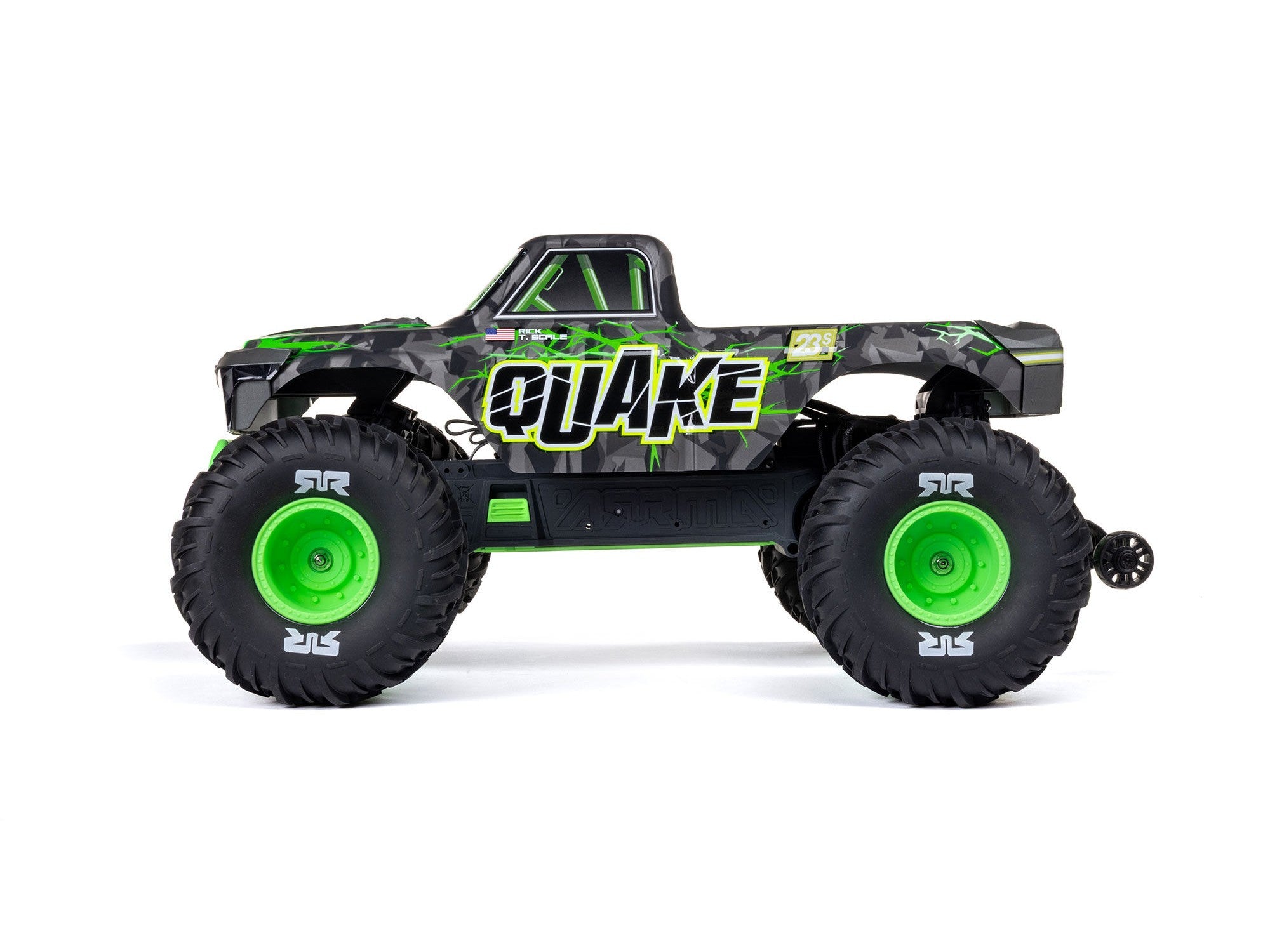 Arrma 1/10 QUAKE 223S DSC 2WD RTR Brushless Monster Truck - Green