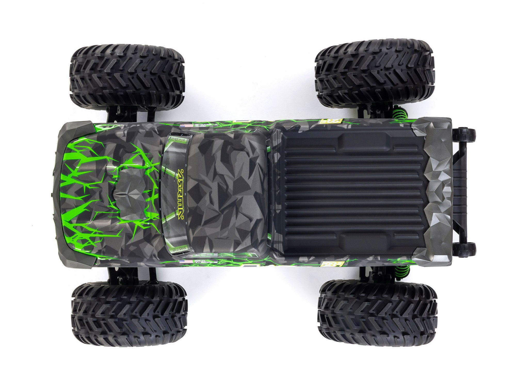 Arrma 1/10 QUAKE 223S DSC 2WD RTR Brushless Monster Truck - Green