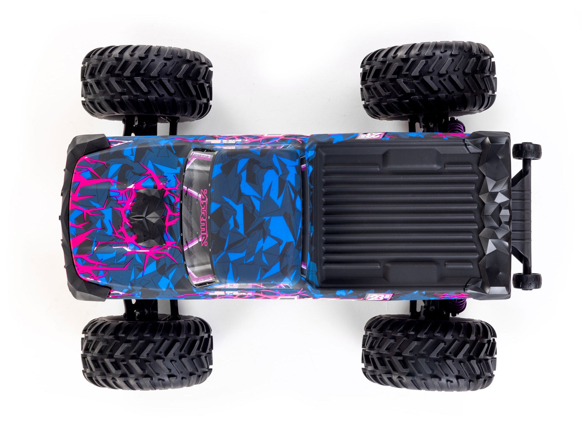 Arrma 1/10 QUAKE 223S DSC 2WD RTR Brushless Monster Truck - Purple