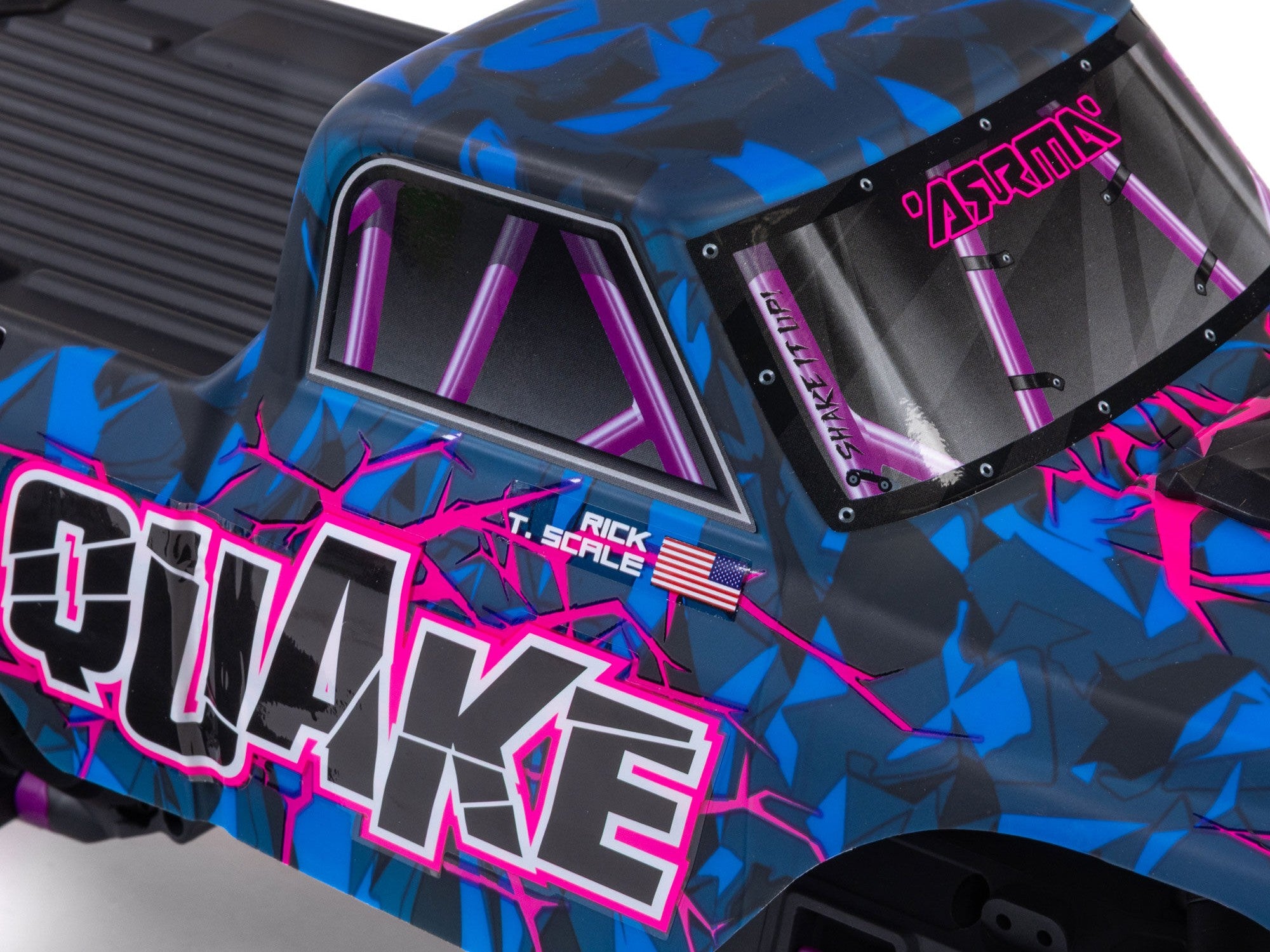Arrma 1/10 QUAKE 223S DSC 2WD RTR Brushless Monster Truck - Purple