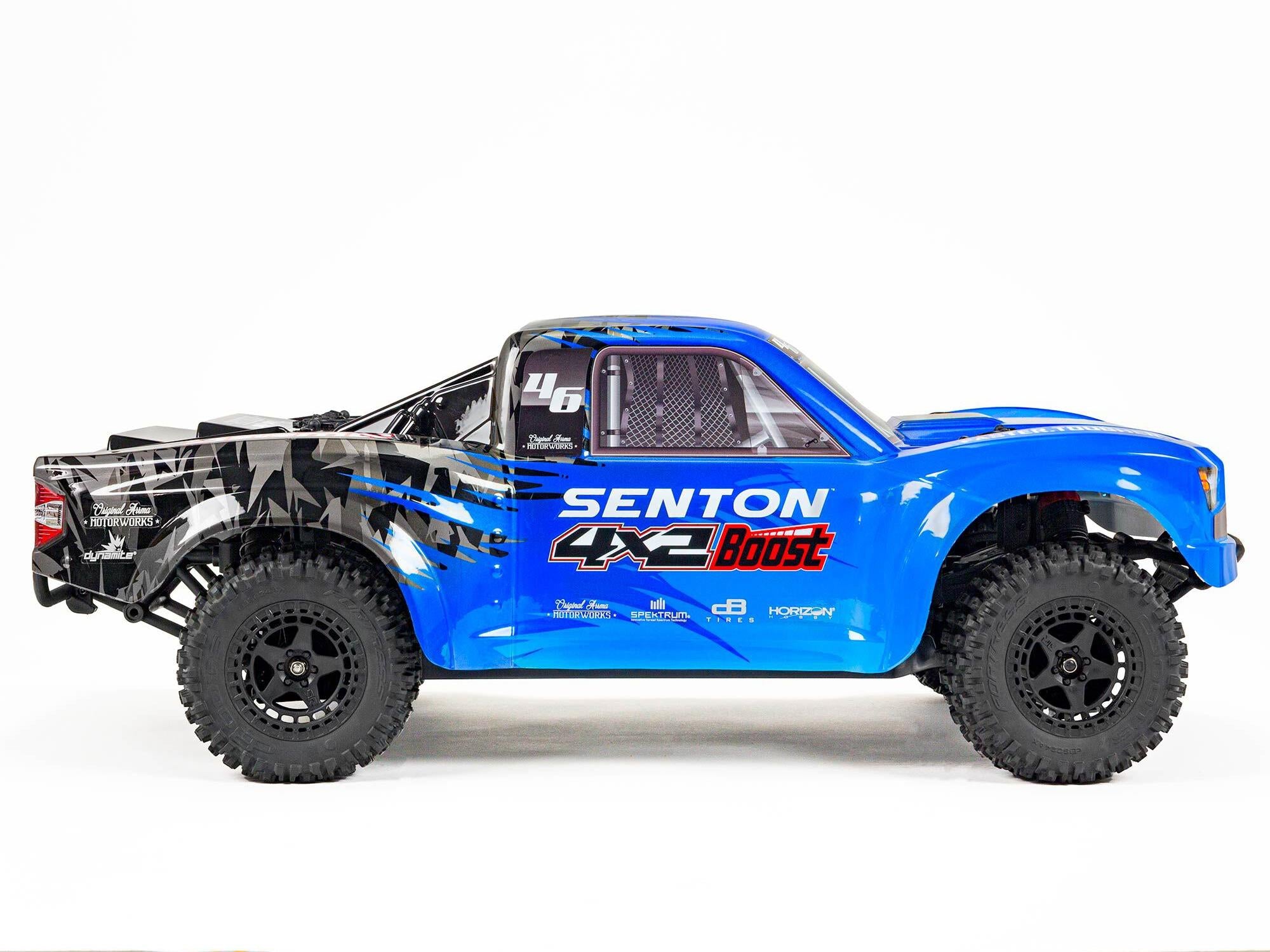 Senton Boost 4X2 SC 1/10 RTR Mega w/8.4v Batt/USB Chg Blue