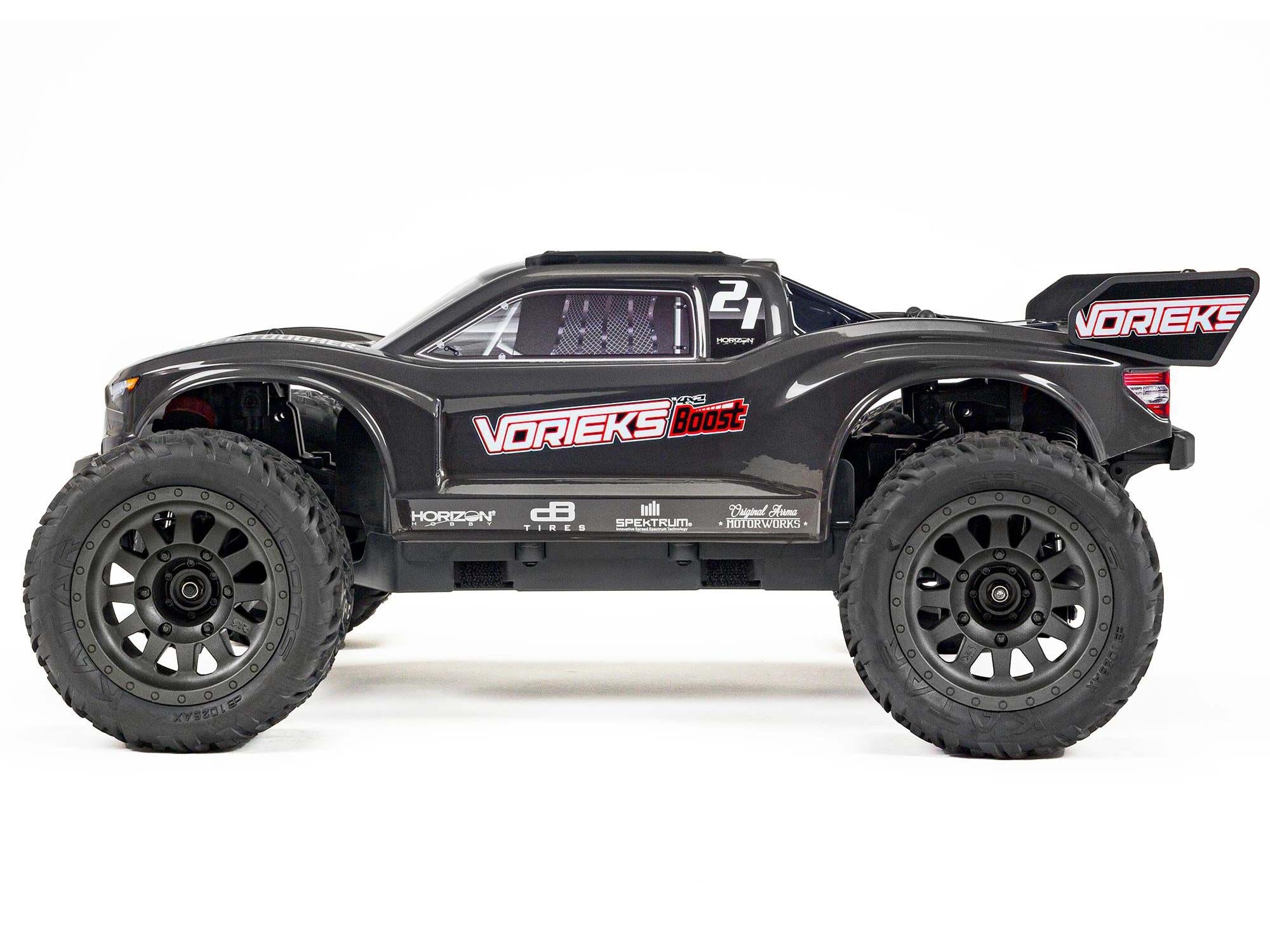 Vorteks Boost 4X2 550 Mega 1/10 2WD ST Gunmetal