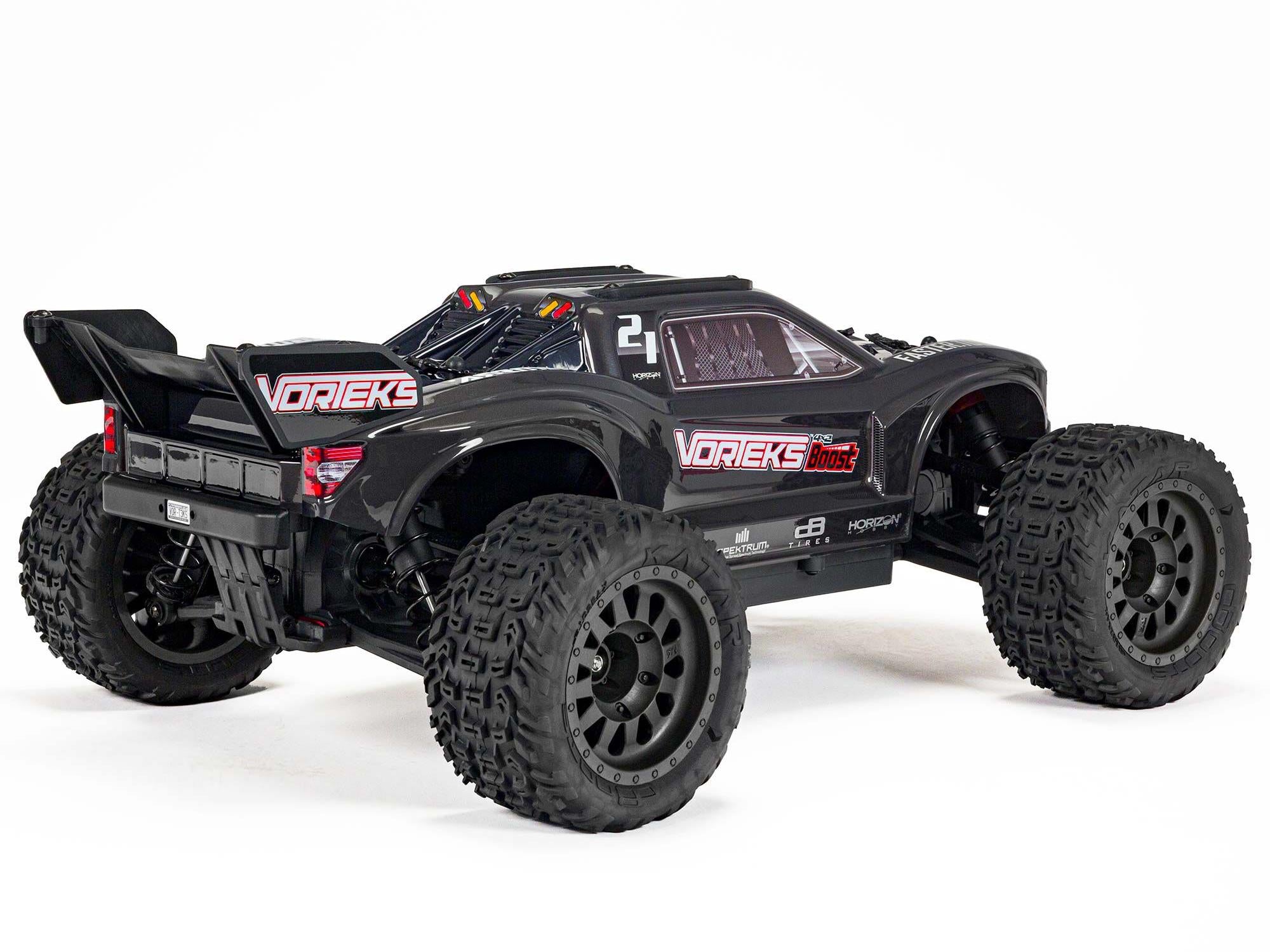 Vorteks Boost 4X2 550 Mega 1/10 2WD ST Gunmetal