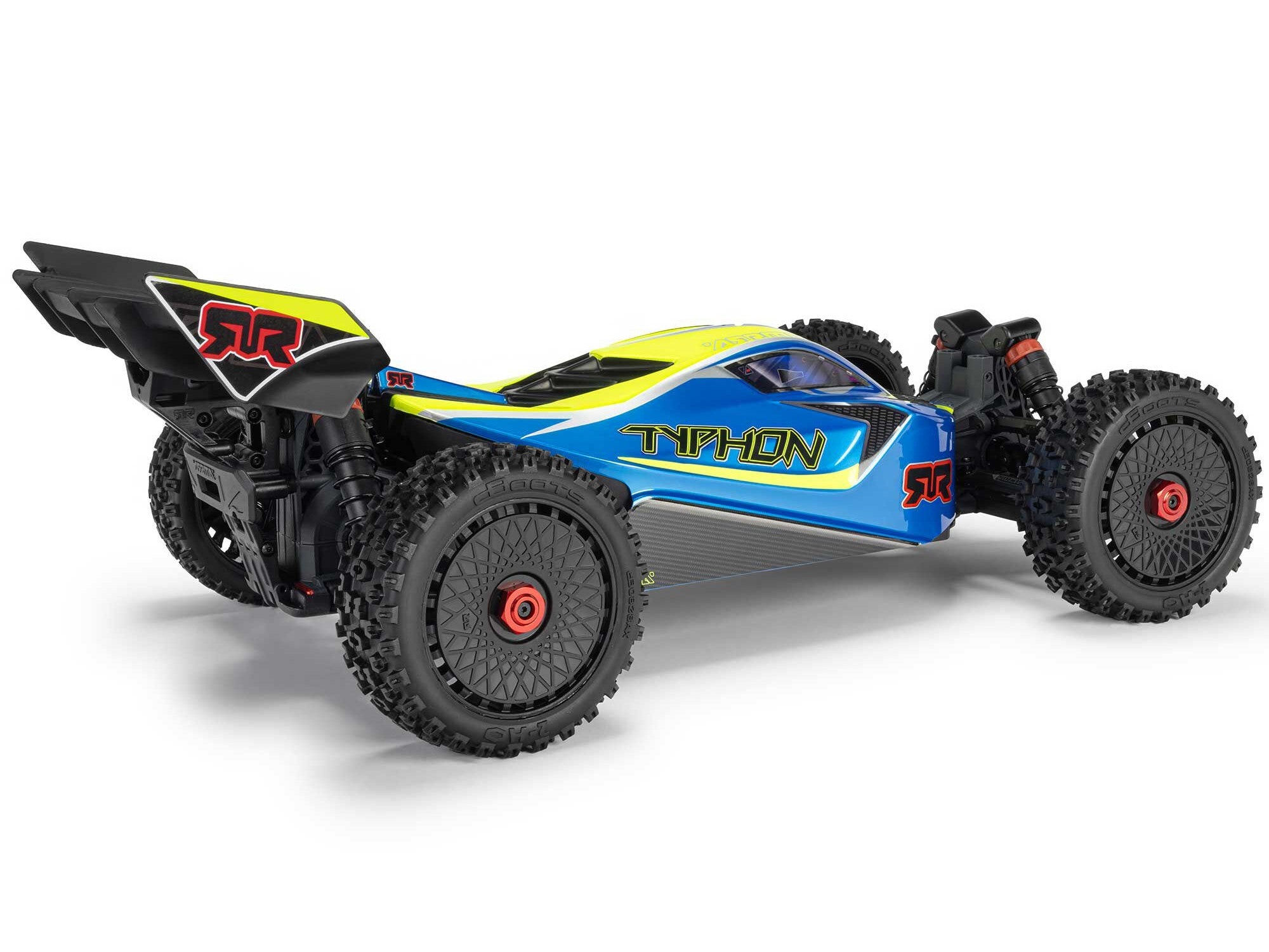 Arrma 1/8 TYPHON MEGA 665 4X4 RTR Buggy - In Blue (C-ARA4206V4T1)