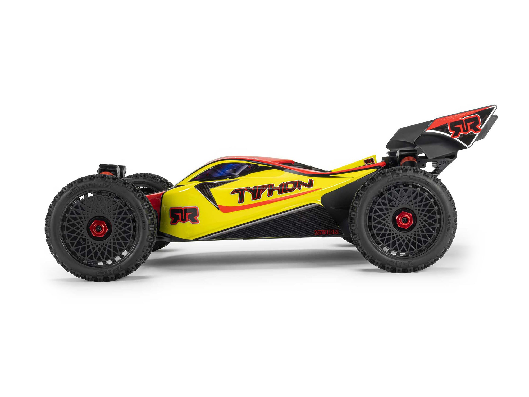 Arrma 1/8 TYPHON MEGA 665 4X4 RTR Buggy - In Yellow (C-ARA4206V4T2)