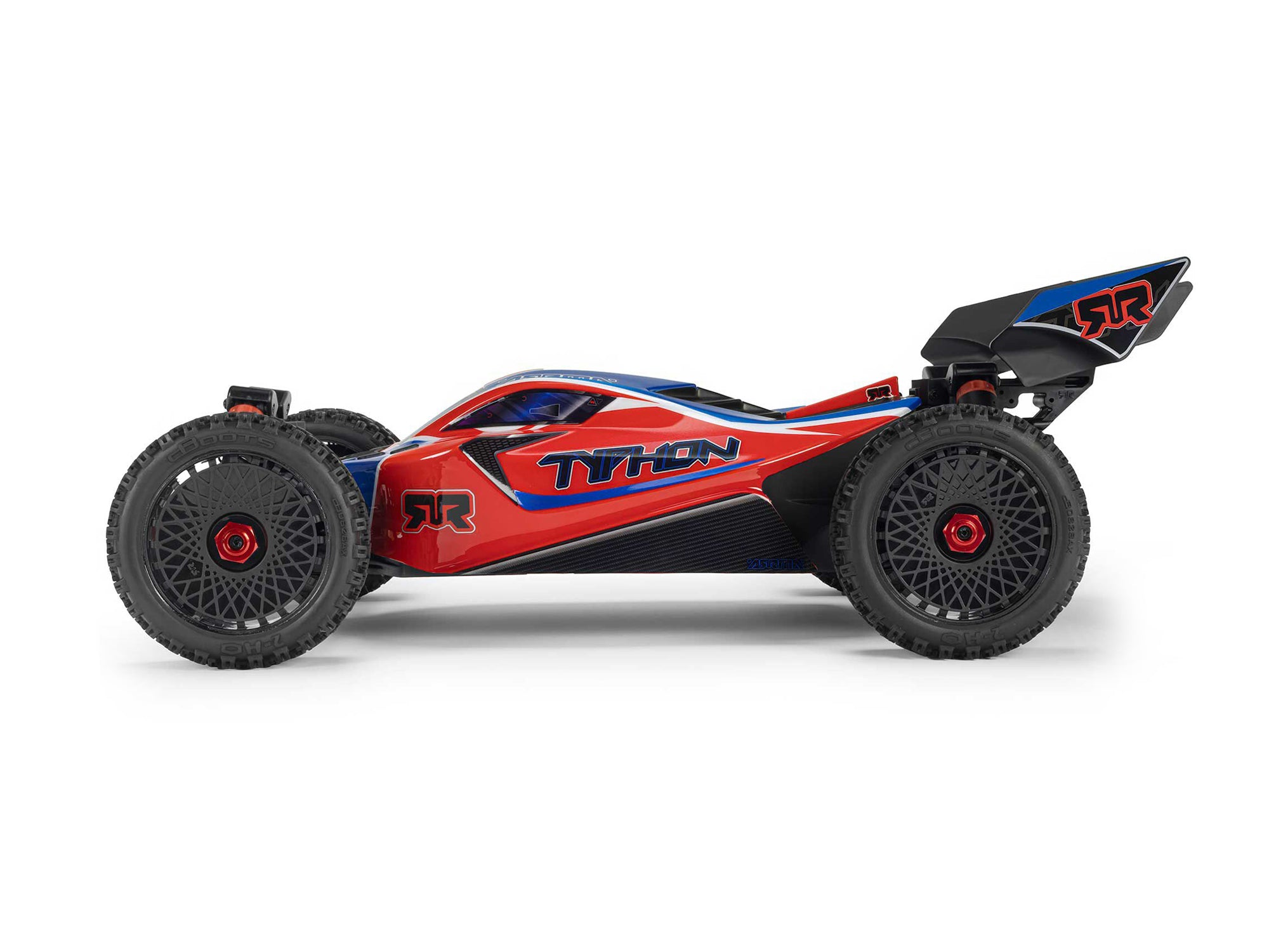 Arrma 1/8 TYPHON MEGA 665 4X4 RTR Buggy - In Red (C-ARA4206V4T3)