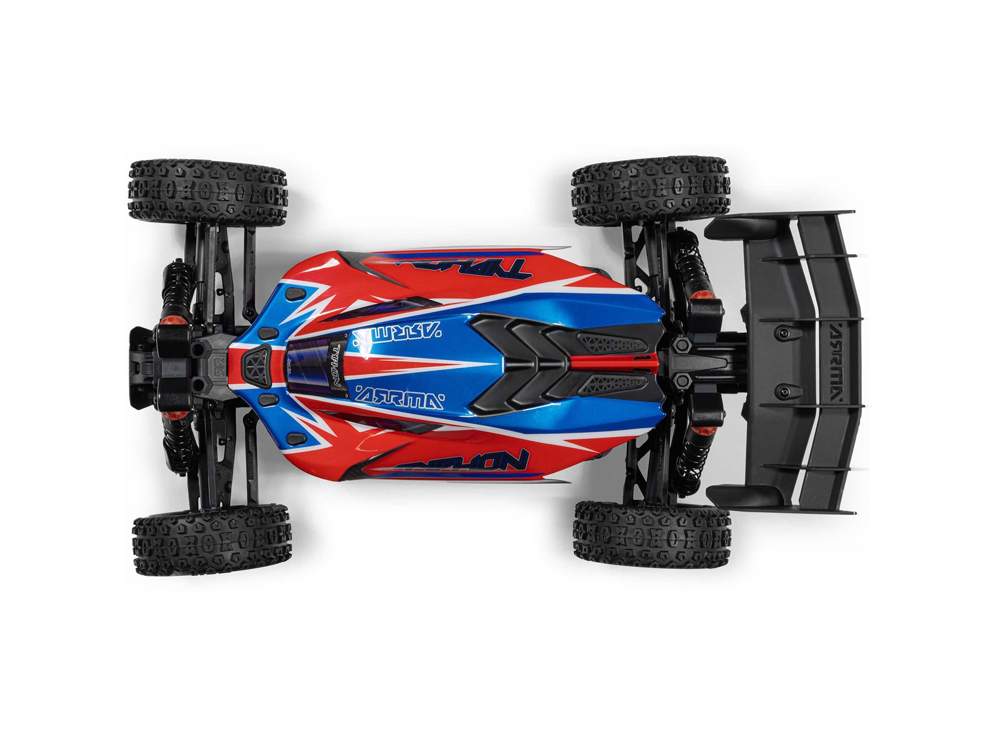 Arrma 1/8 TYPHON MEGA 665 4X4 RTR Buggy - In Red (C-ARA4206V4T3)