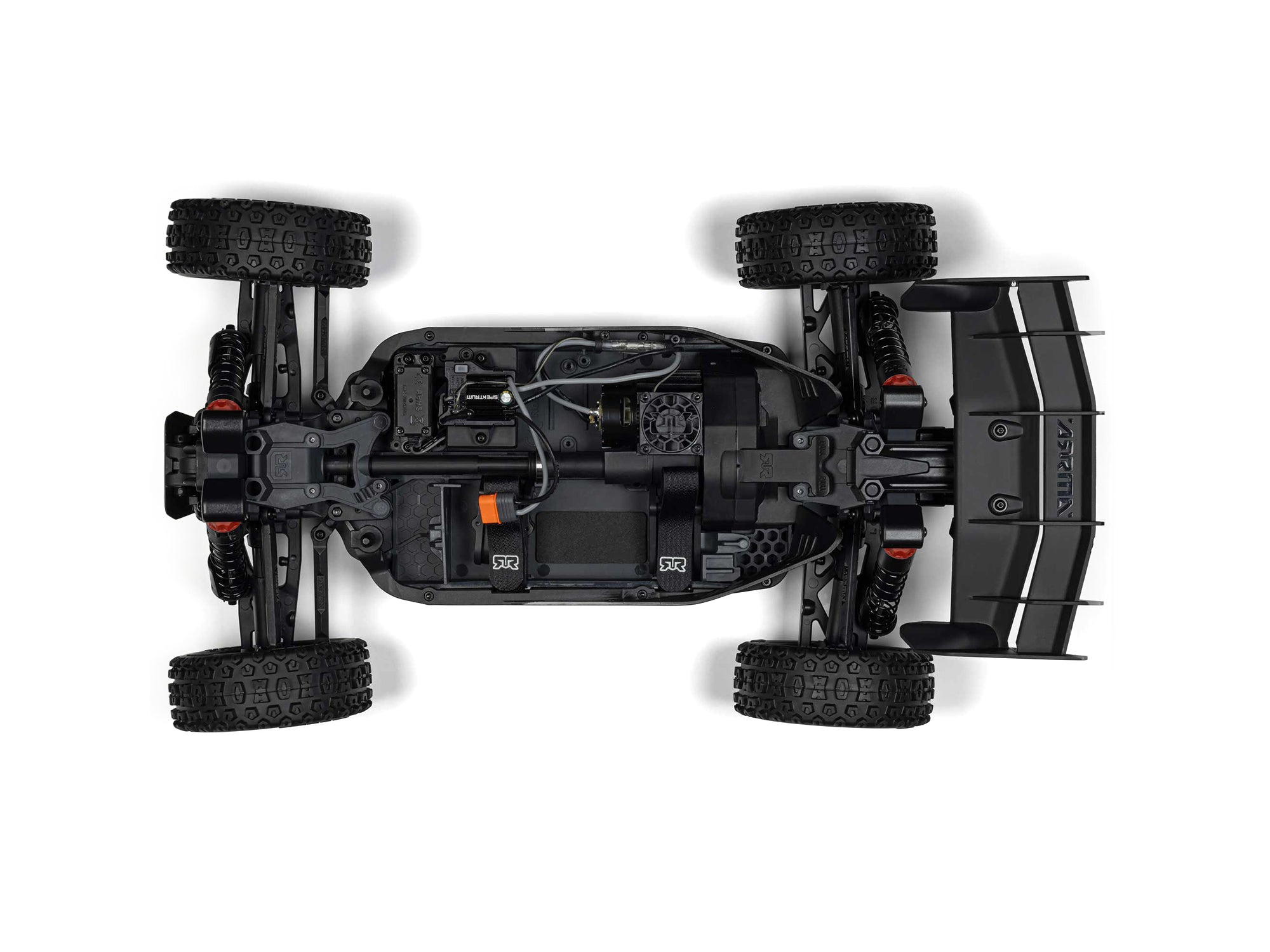 Arrma 1/8 TYPHON MEGA 665 4X4 RTR Buggy - In Red (C-ARA4206V4T3)