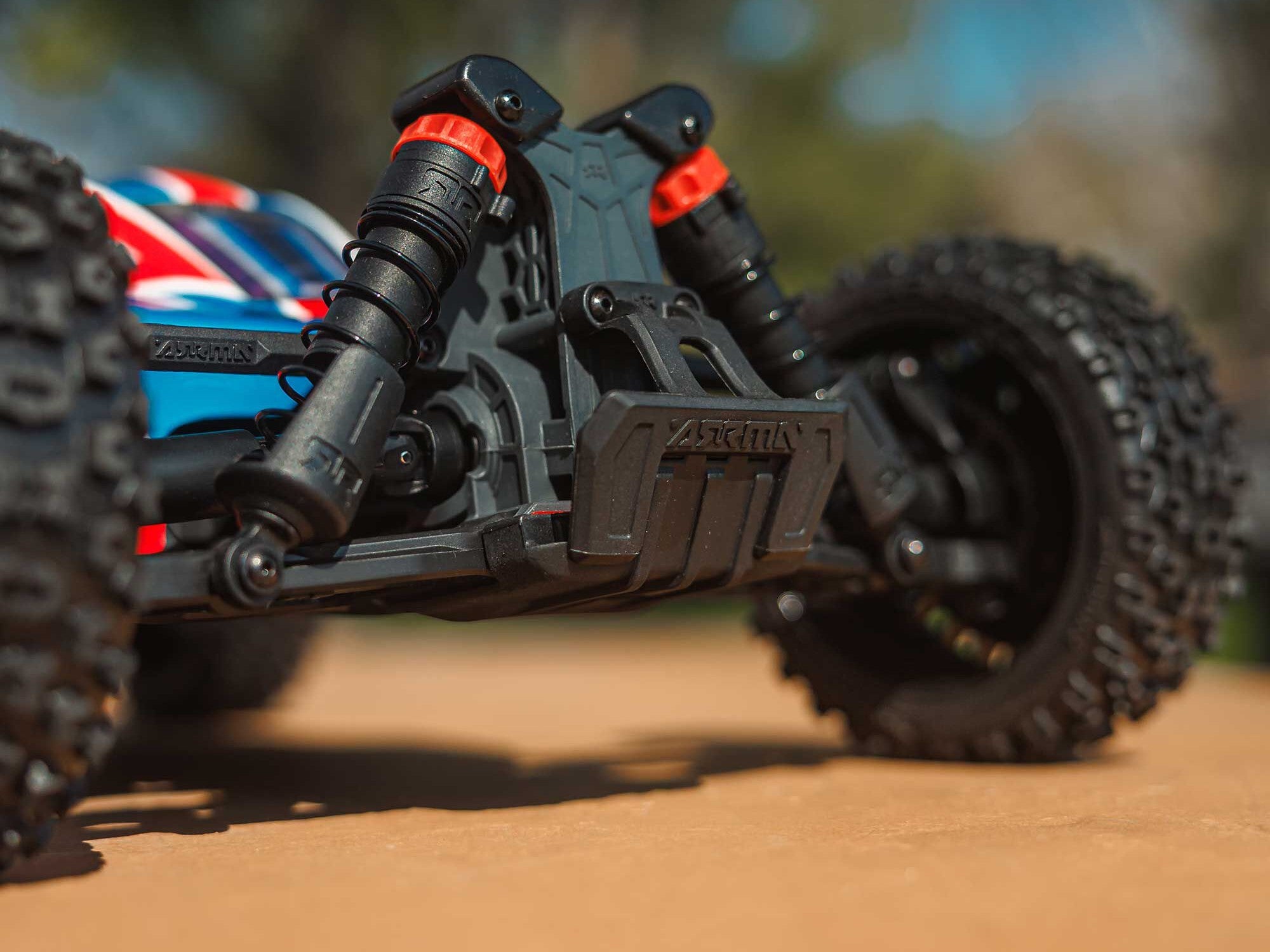 Arrma 1/8 TYPHON MEGA 665 4X4 RTR Buggy - In Red (C-ARA4206V4T3)