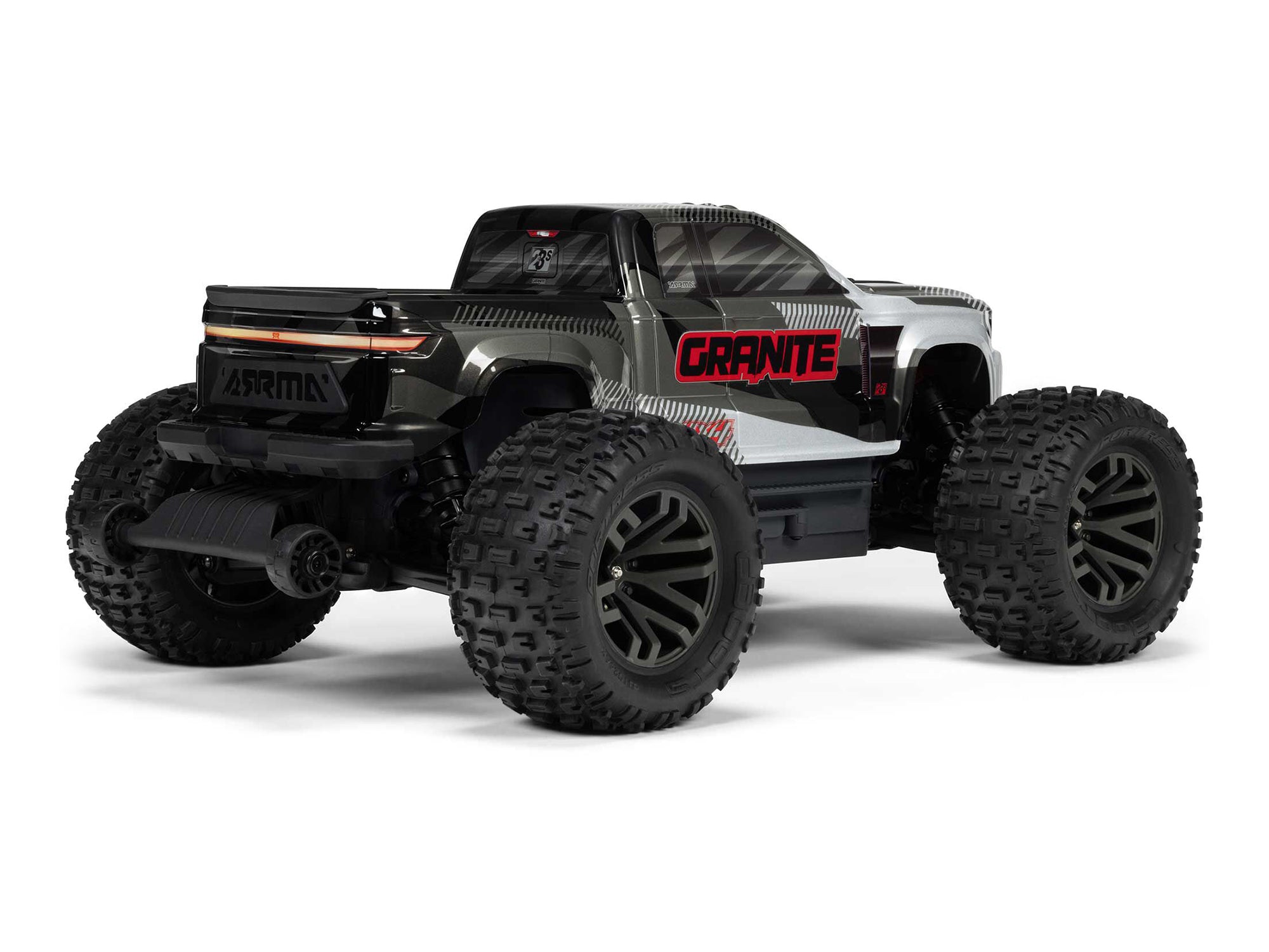 Arrma 1/10 GRANITE 223S DSC 4X4 RTR Brushless Monster Truck - Gun Metal