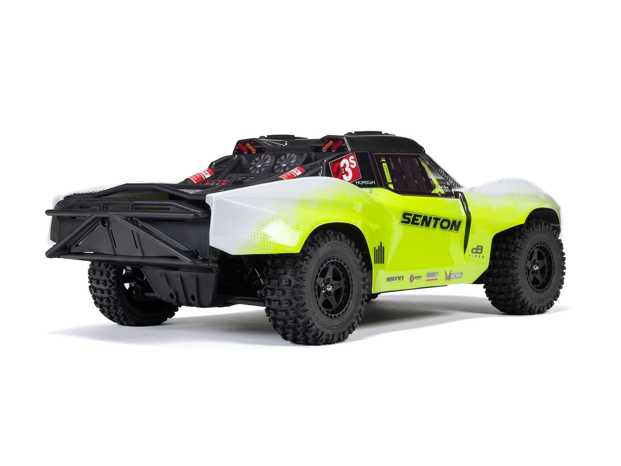 Arrma 1/10 SENTON 223S BLX 4X4 SCT RTR with DSC Yellow/Gunmetal