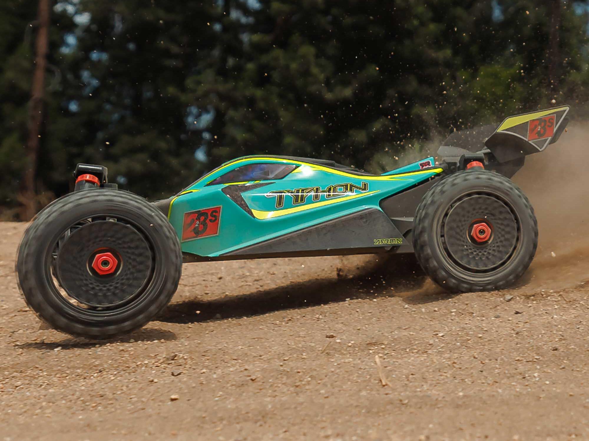 1/8 TYPHON 223S BLX 4X4 Buggy RTR with DSC Green