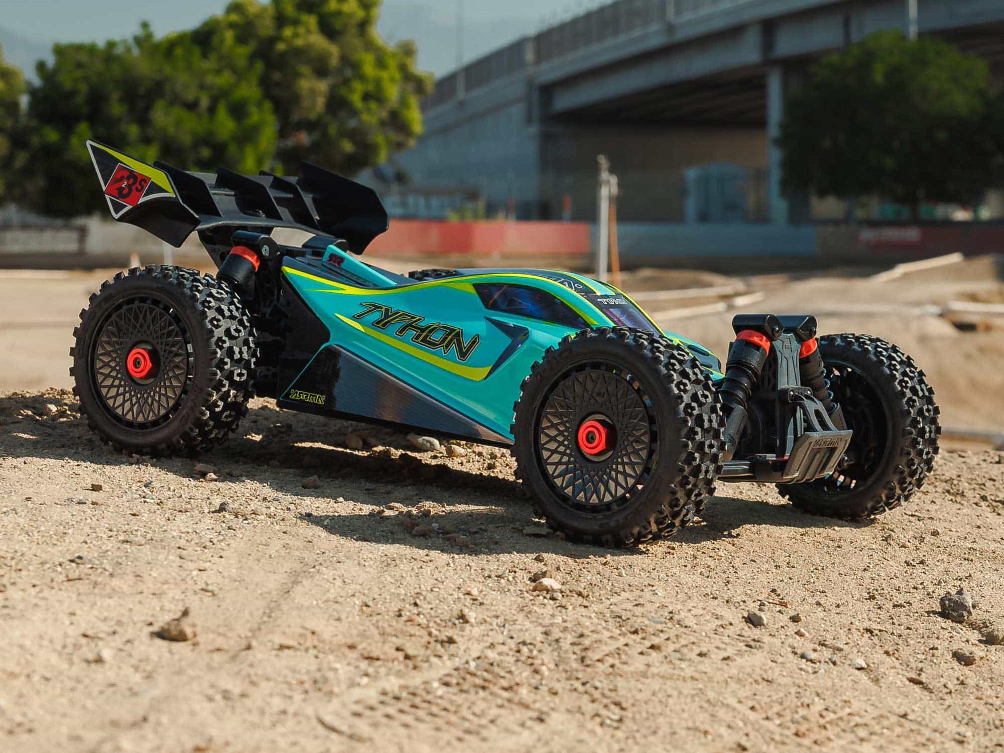 1/8 TYPHON 223S BLX 4X4 Buggy RTR with DSC Green