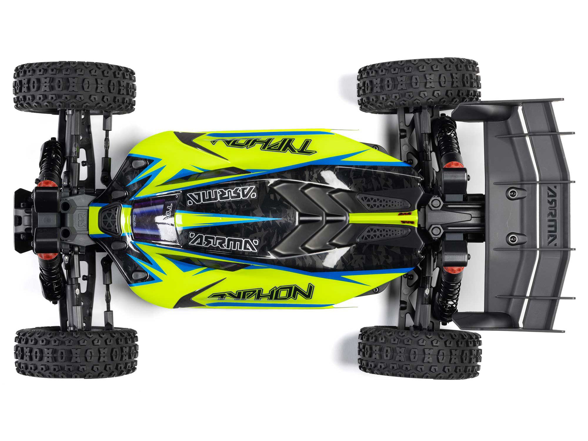 1/8 TYPHON 223S BLX 4X4 Buggy RTR with DSC Yellow