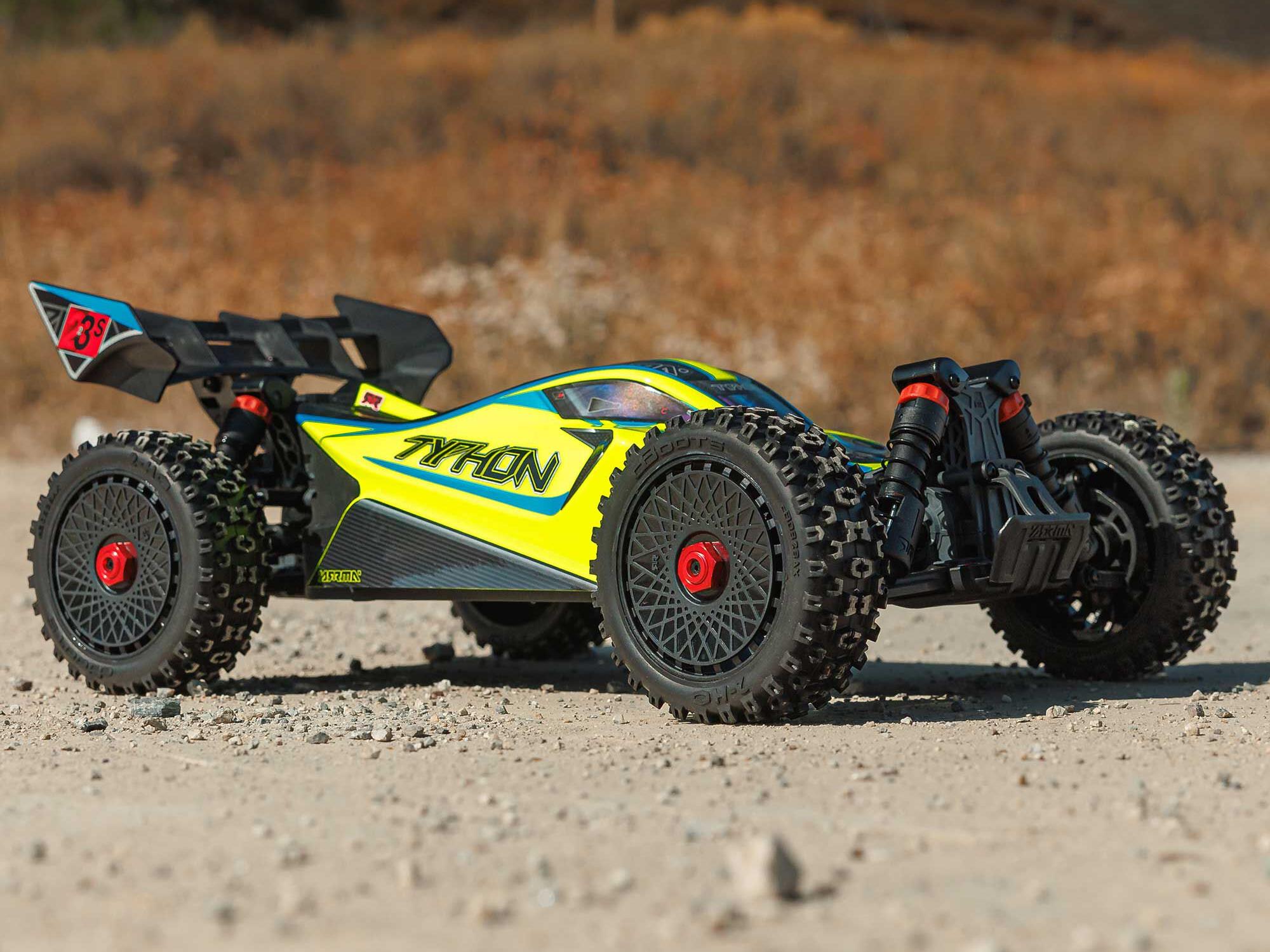 1/8 TYPHON 223S BLX 4X4 Buggy RTR with DSC Yellow