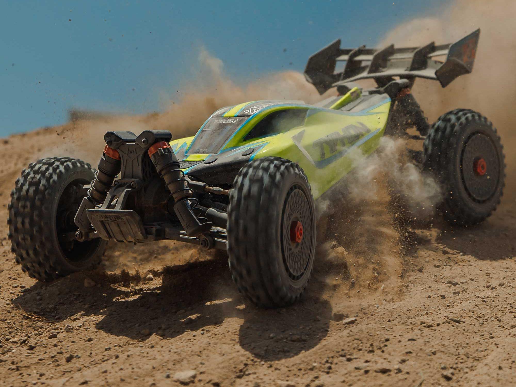 1/8 TYPHON 223S BLX 4X4 Buggy RTR with DSC Yellow