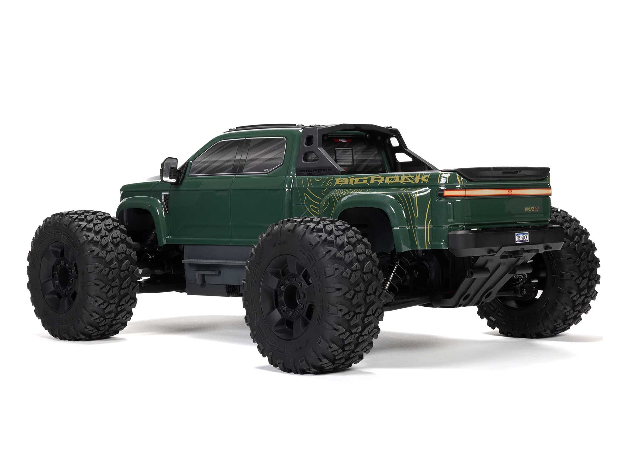 Arrma 1/10 BIG ROCK 223S DSC 4X4 RTR Monster Truck - Dark Green