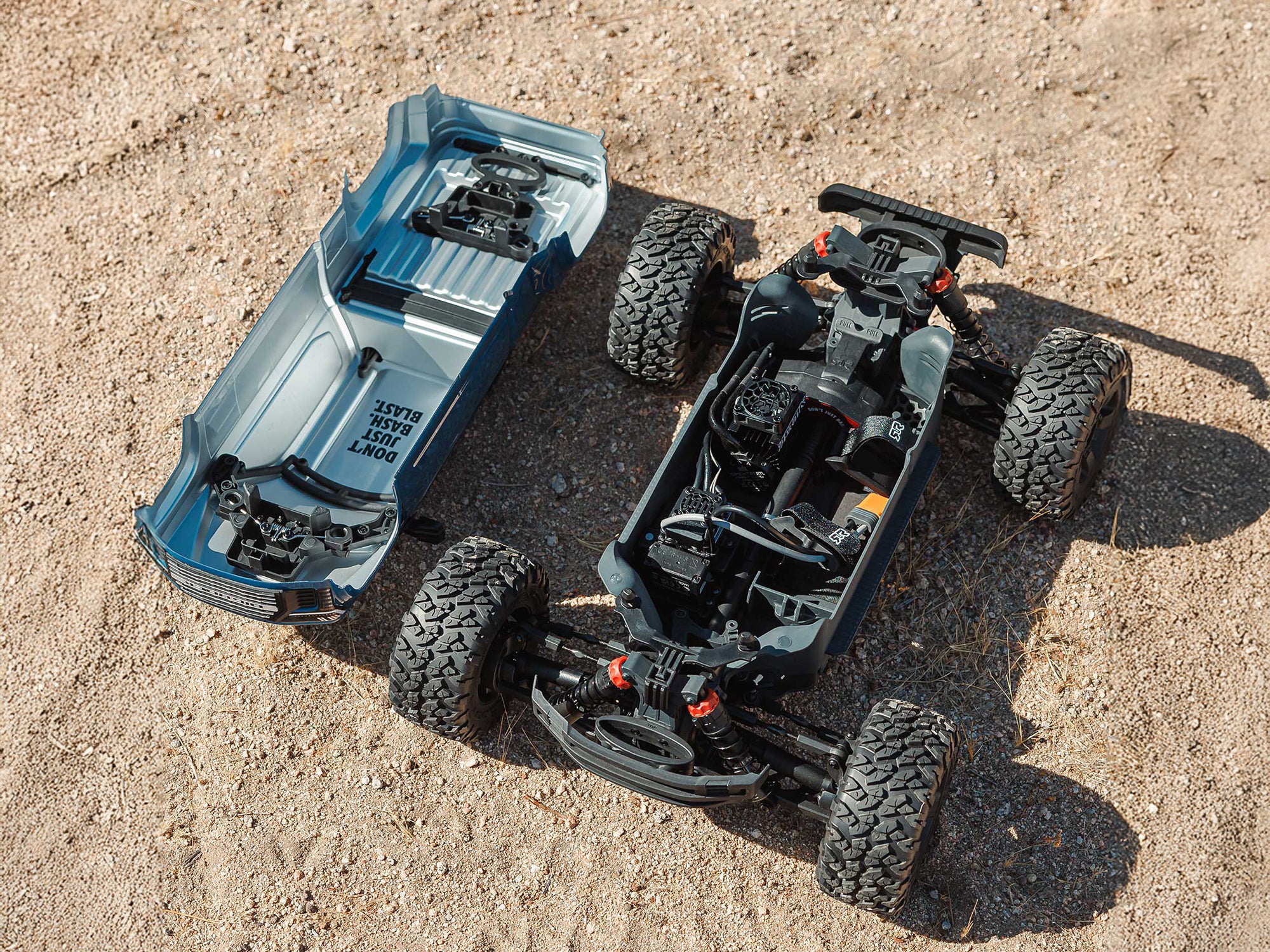 Arrma 1/10 BIG ROCK 223S DSC 4X4 RTR Monster Truck - Blue