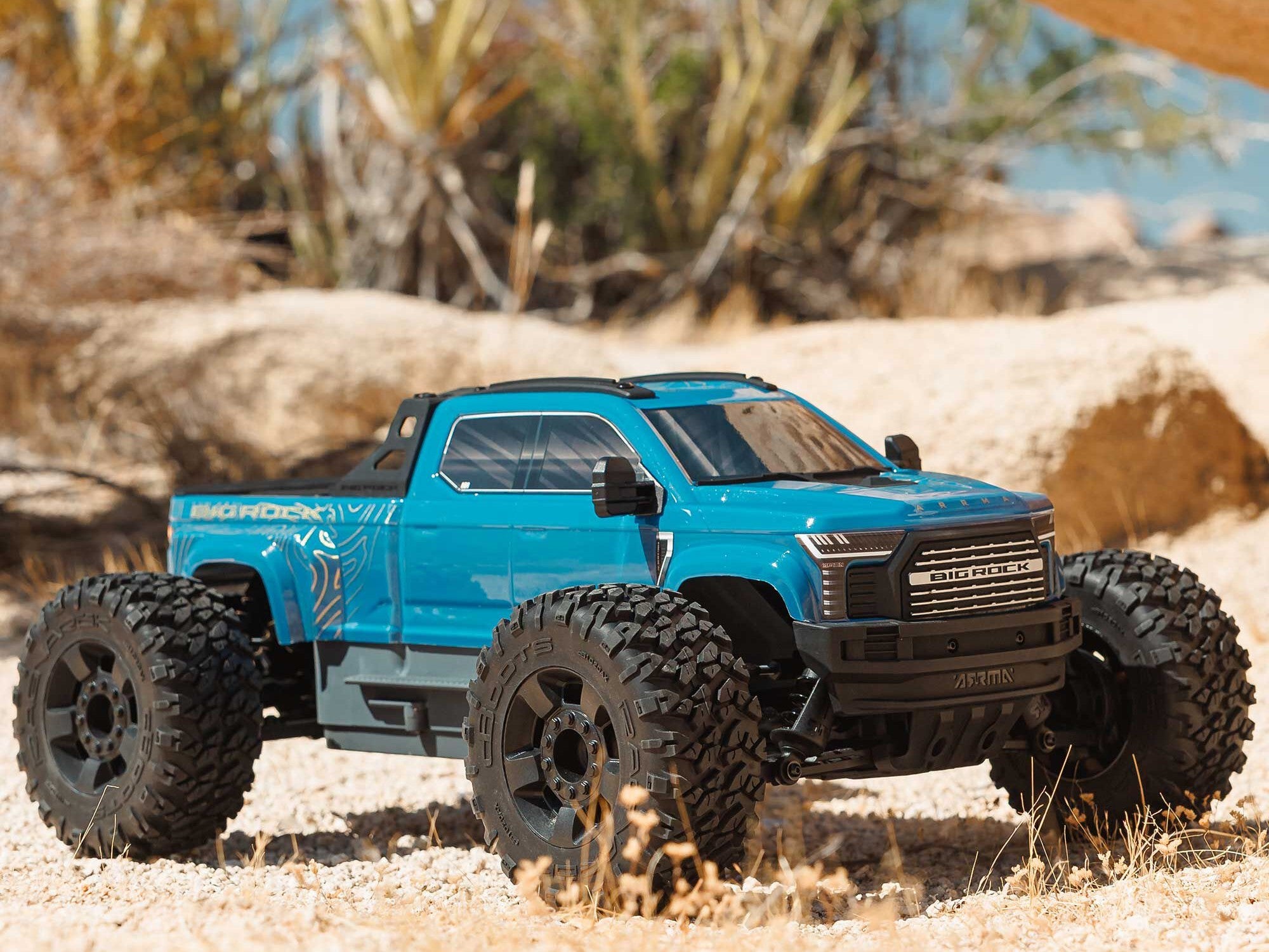 Arrma 1/10 BIG ROCK 223S DSC 4X4 RTR Monster Truck - Blue