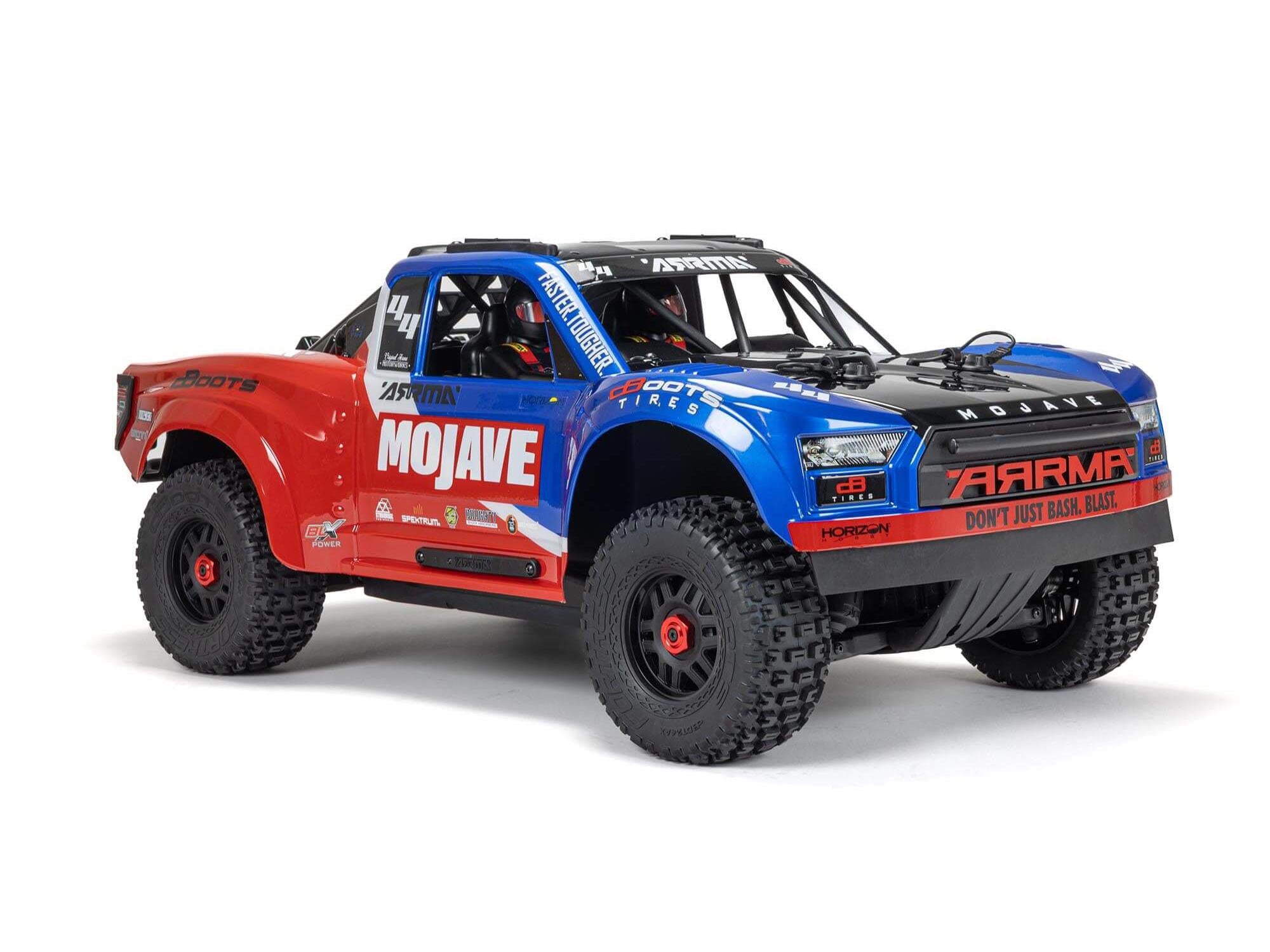 1/8 Mojave 4x4 4S BLX Centre Diff Desert Truck RTR, Blue